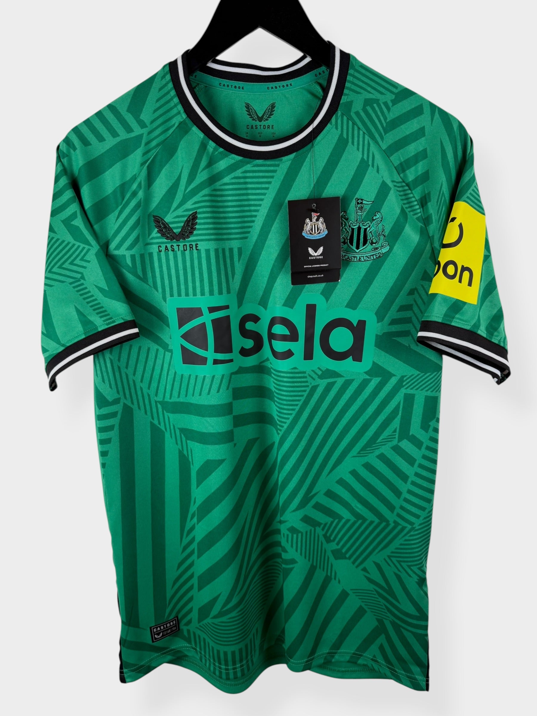 2023-24 NEWCASTLE UNITED AWAY SHIRT TONALI #8 M