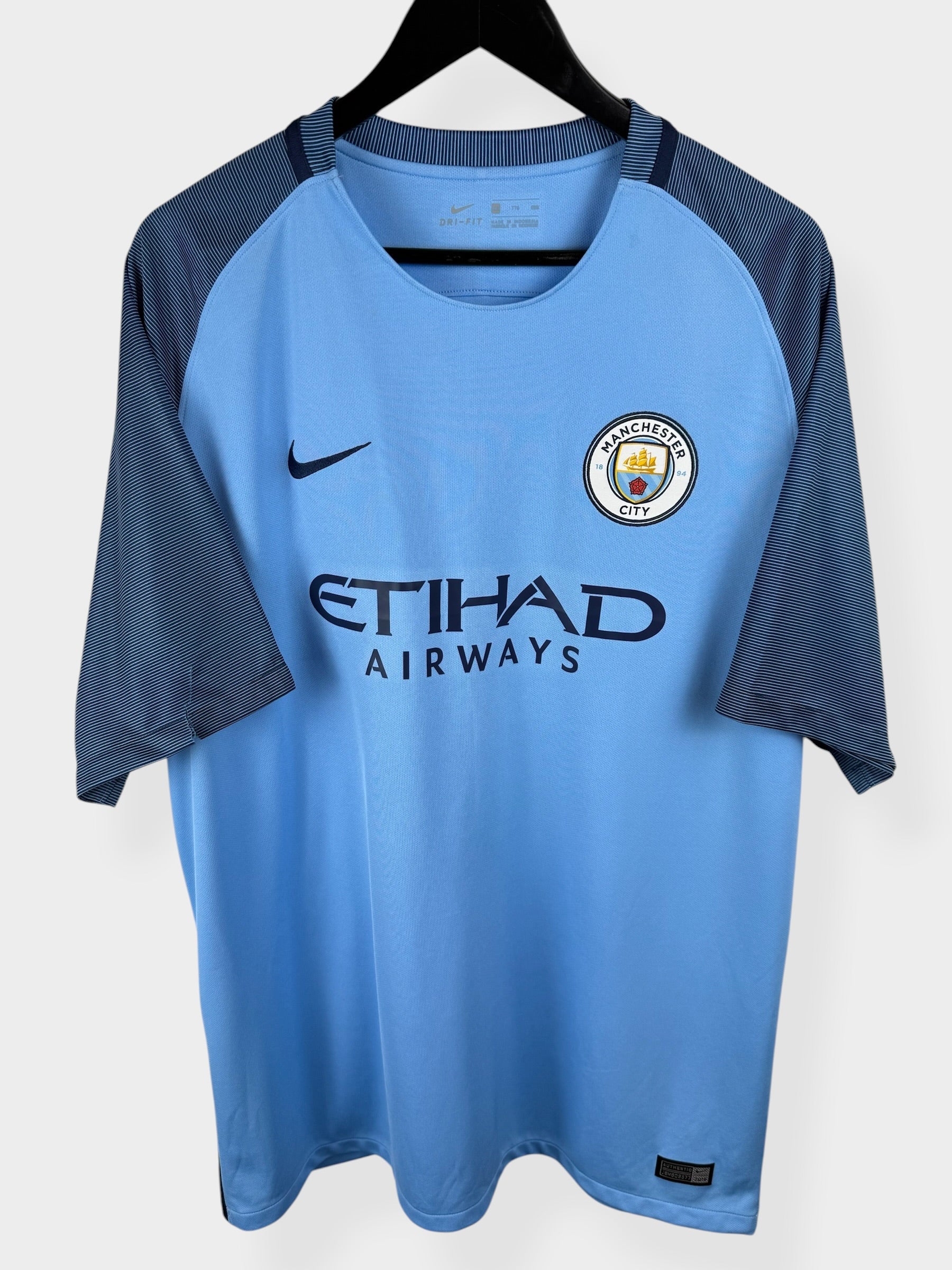 2016-17 MANCHESTER CITY HOME SHIRT SILVA #21 XXL