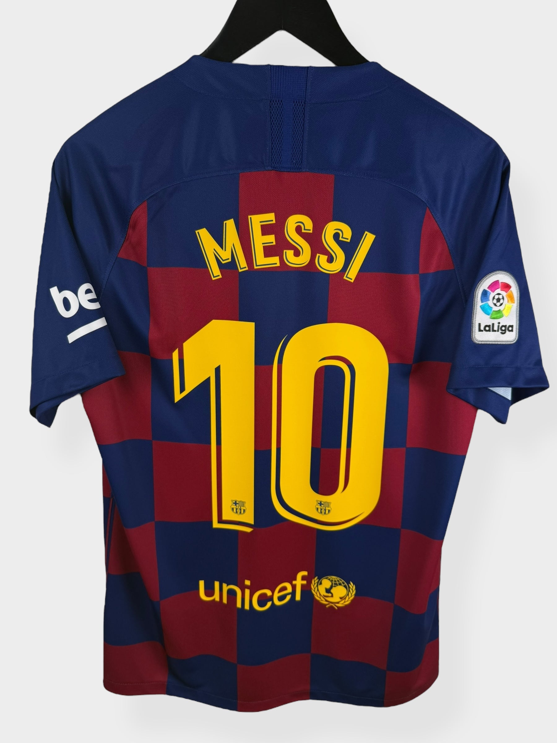 2019-20 BARCELONA HOME SHIRT MESSI #10 M - Authentic Football Club