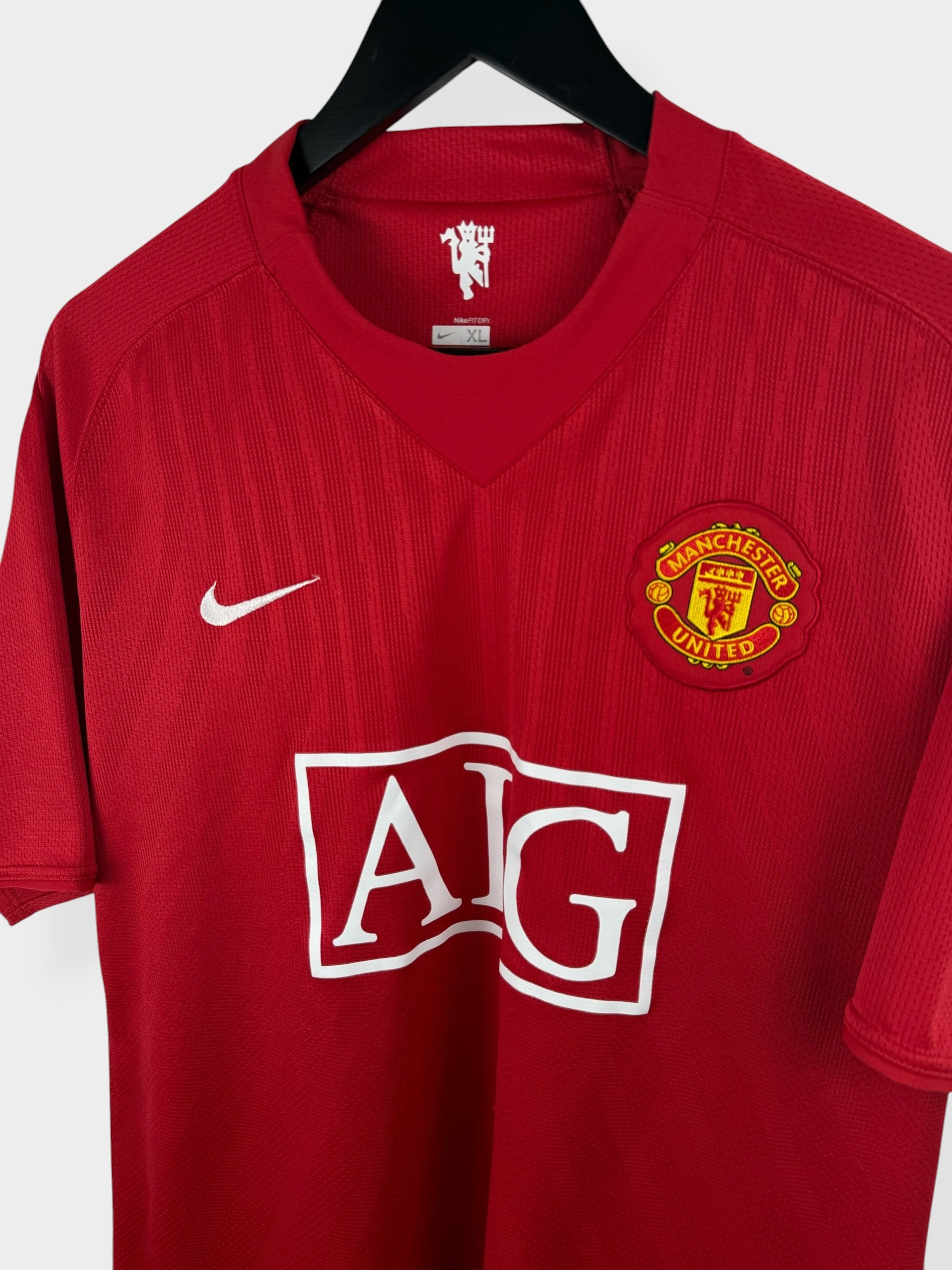 MAILLOT DOMICILE MANCHESTER UNITED 2007-09 RONALDO #7 XL