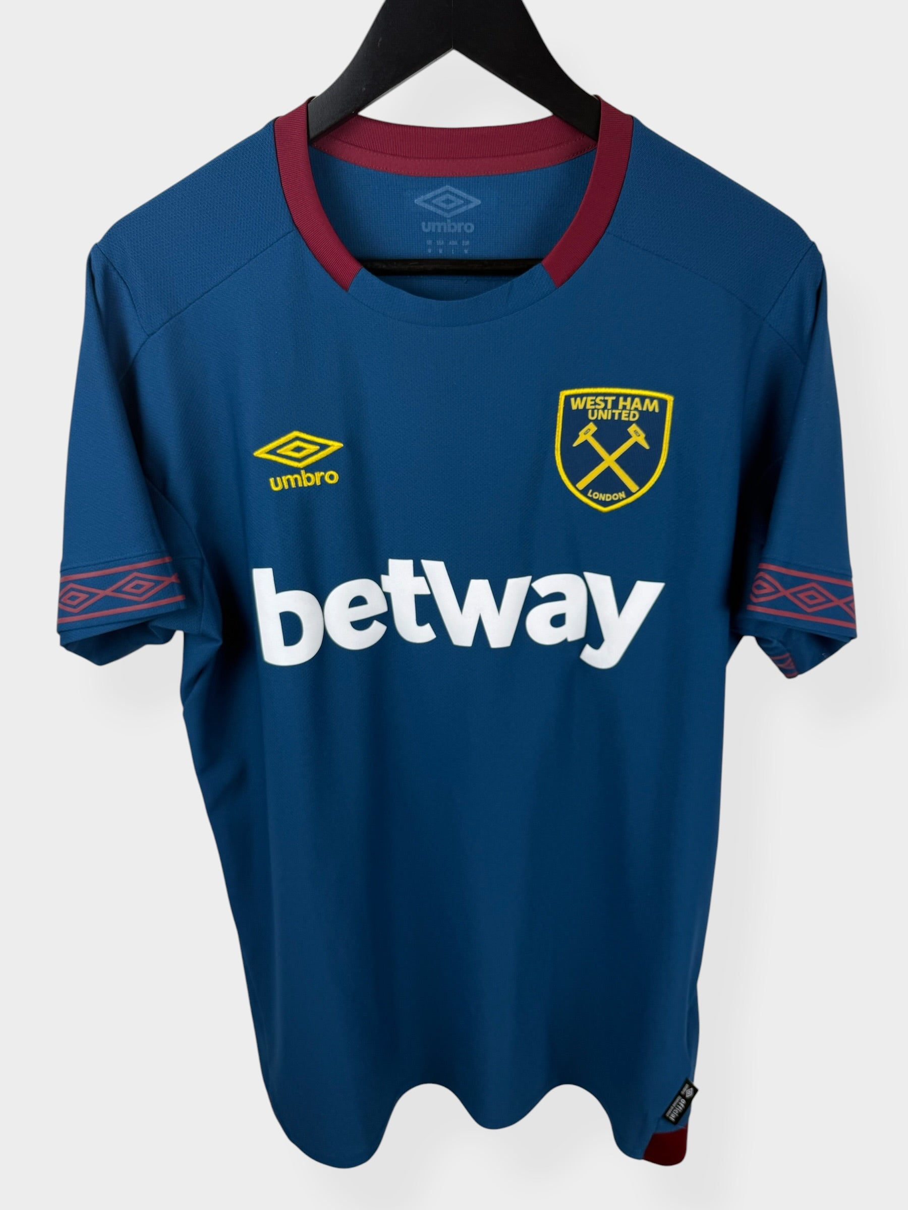2018-19 WEST HAM AWAY SHIRT RICE #41 M