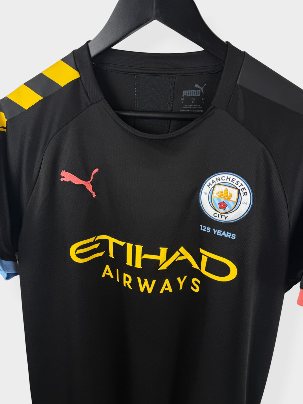 2019-20 MANCHESTER CITY AWAY SHIRT KUN AGUERO #10 L