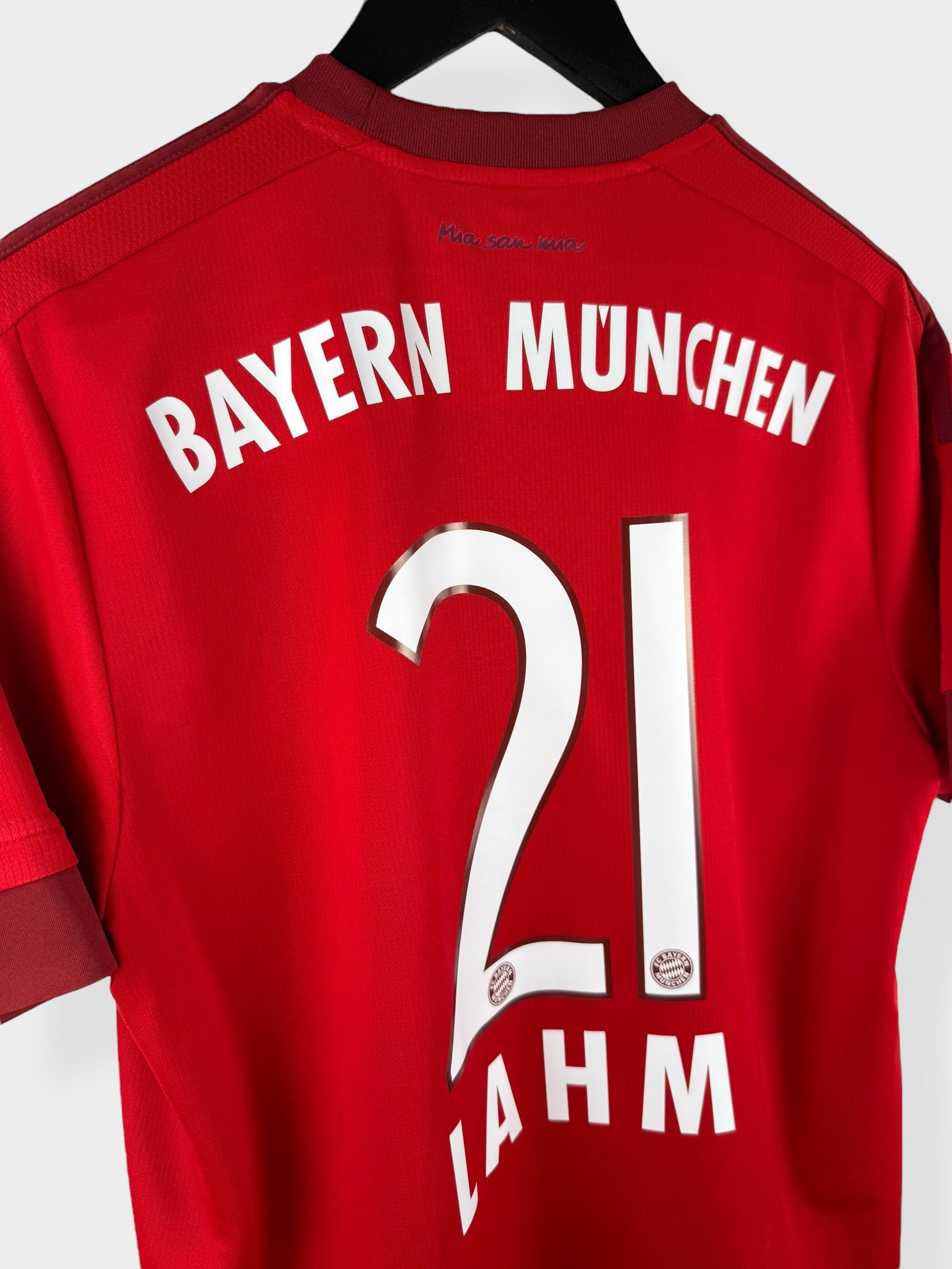 2015-16 BAYERN MUNICH HOME SHIRT LAHM #21 M