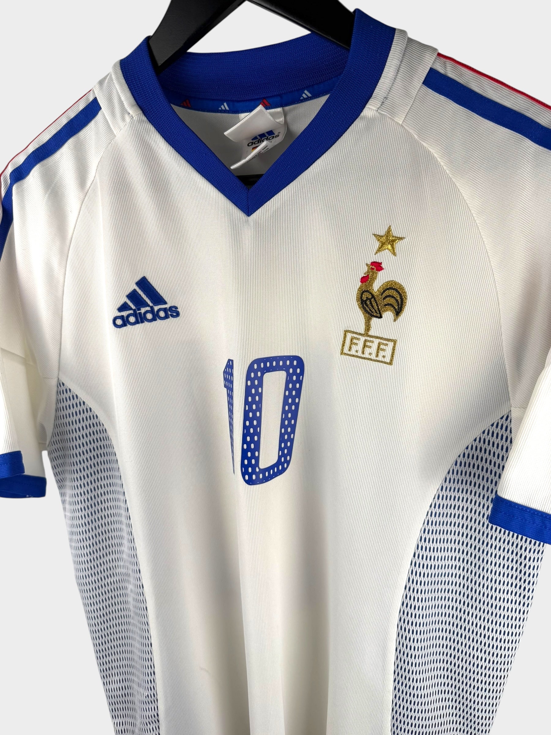 2002-04 FRANKRIJK Uitshirt ZIDANE #10 S