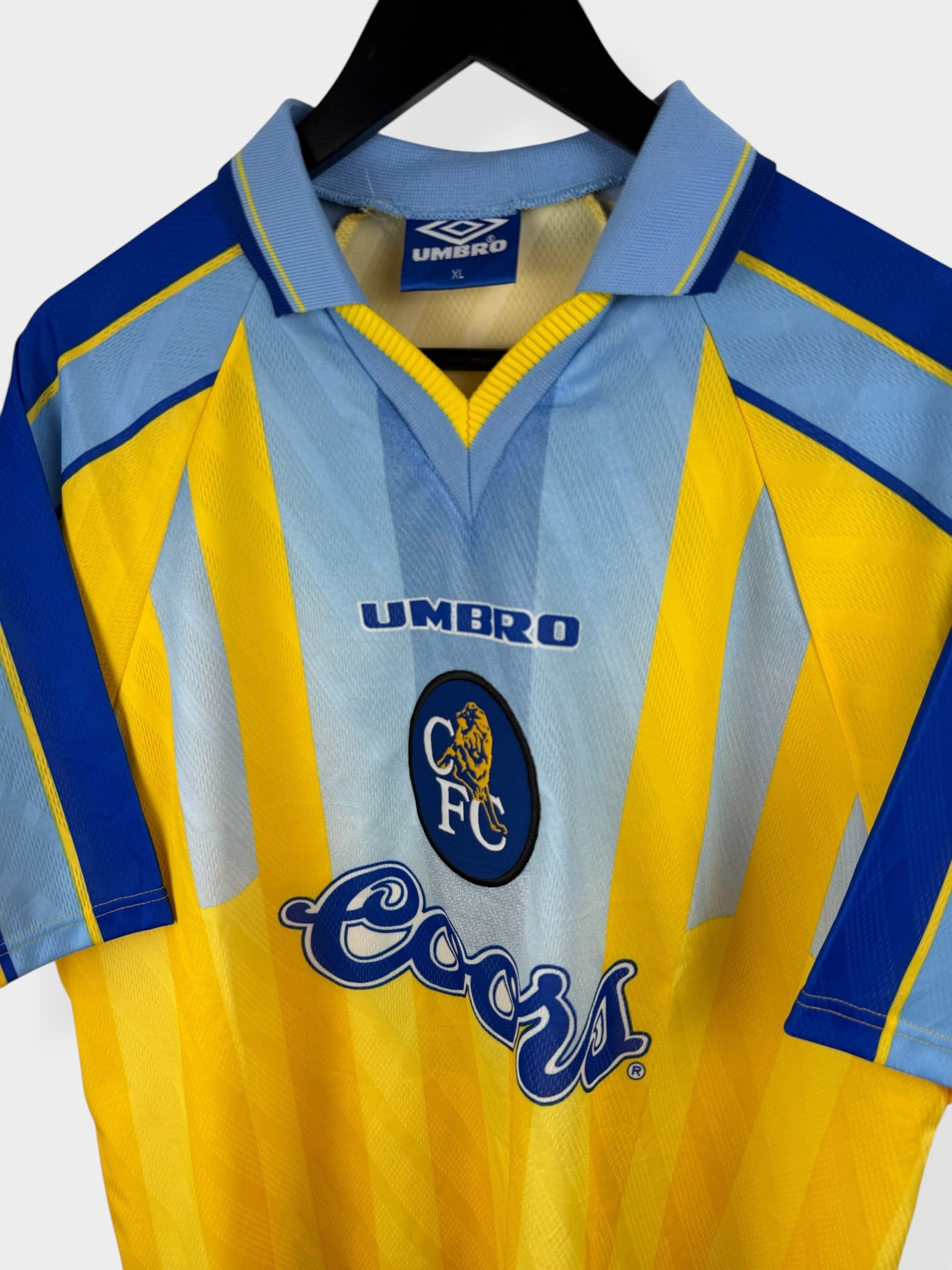 1996-97 CHELSEA AWAY SHIRT VIALLI #9 XL