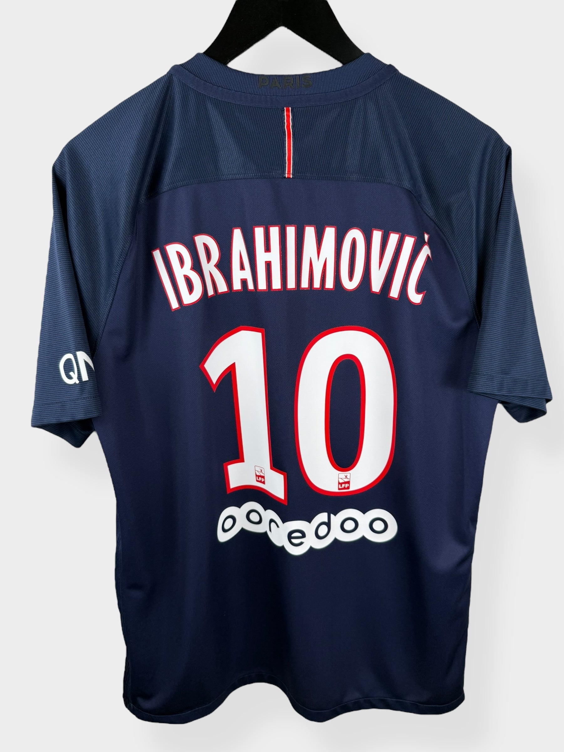 2016-17 PARIS SAINT-GERMAIN HOME SHIRT IBRAHIMOVIC #10 L