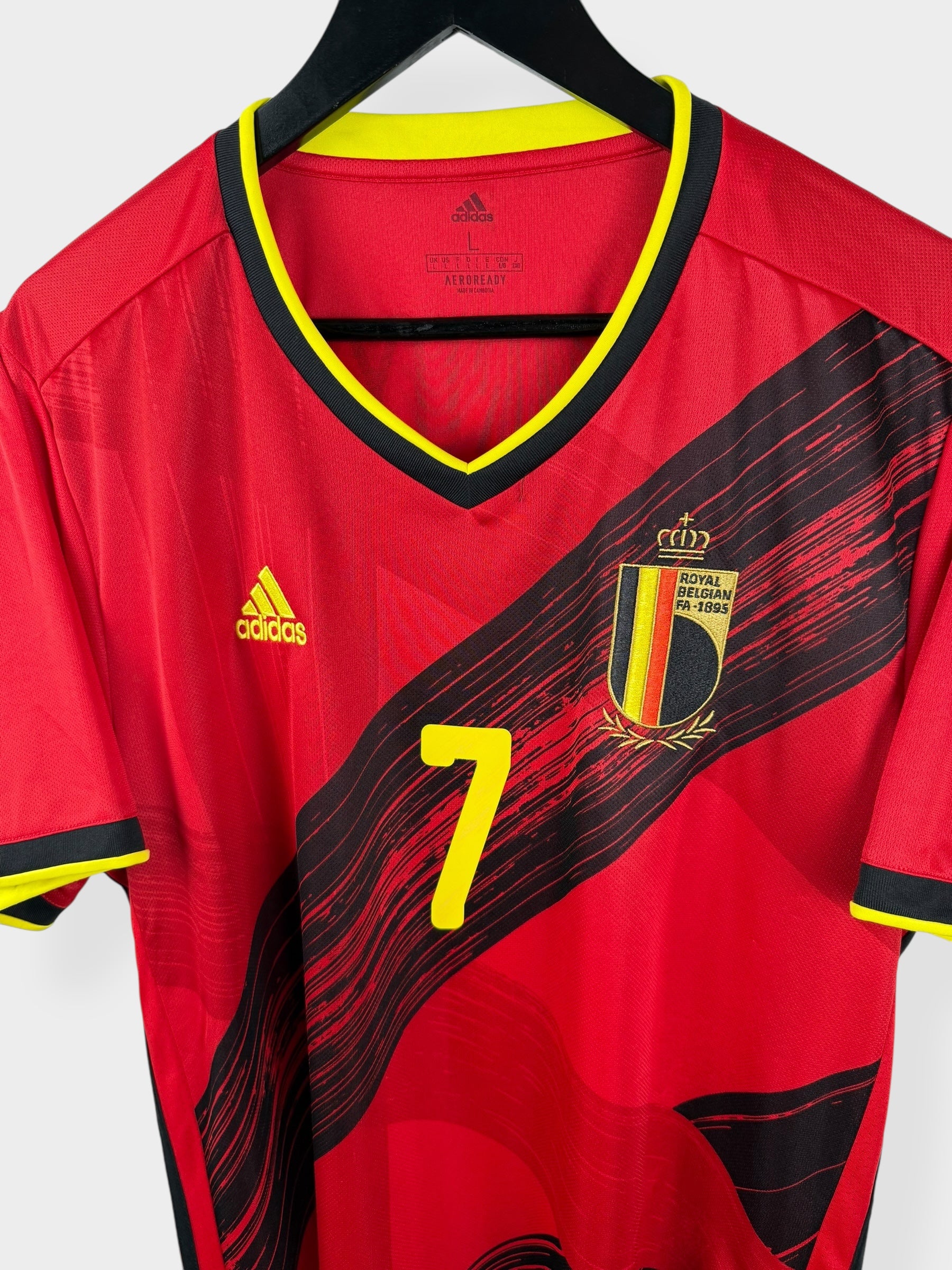 2020-21 BELGIË THUISSHIRT DE BRUYNE #7 L