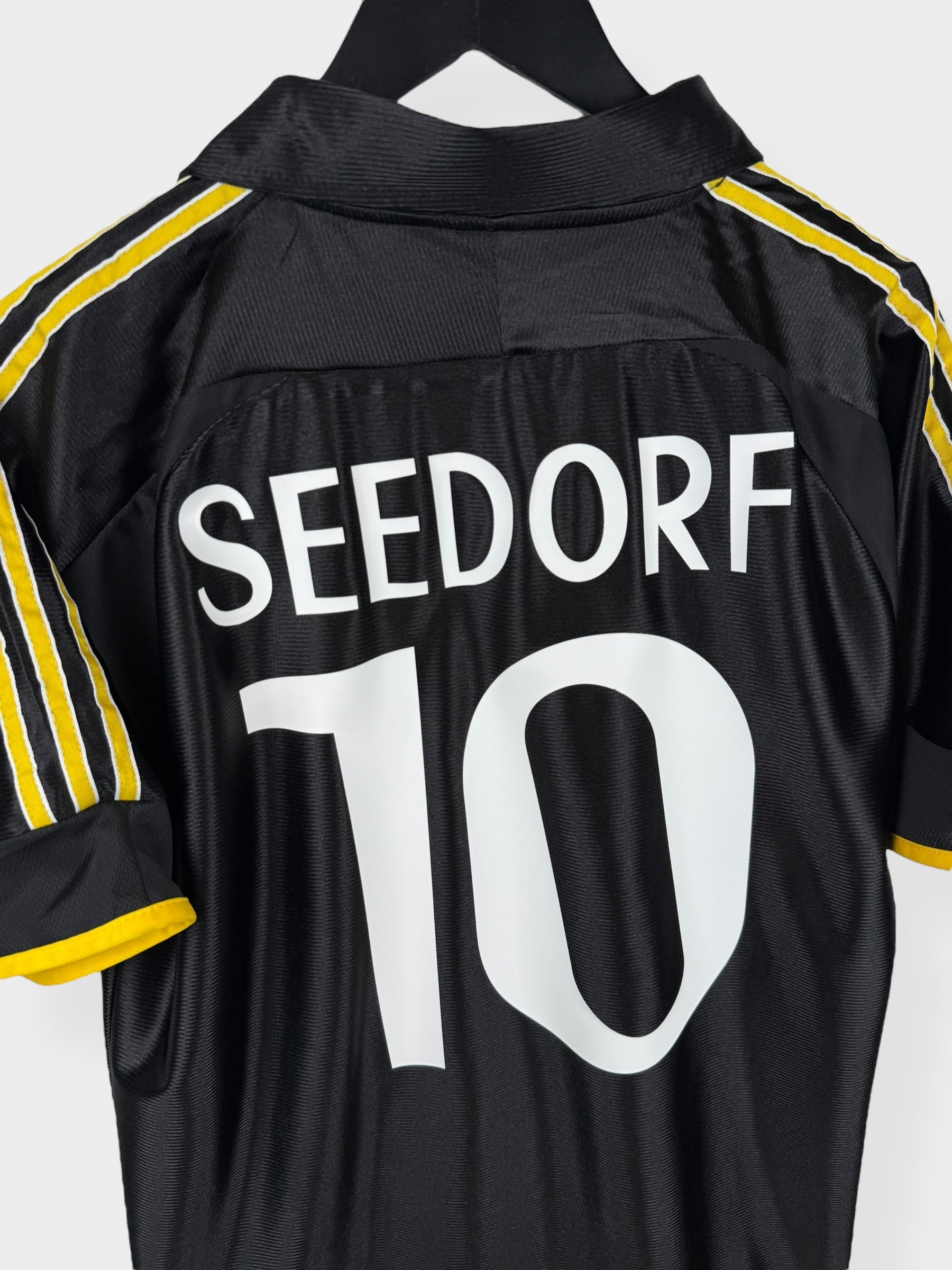 1999-00 REAL MADRID AWAY SHIRT SEEDORF #10 L - Authentic Football Club