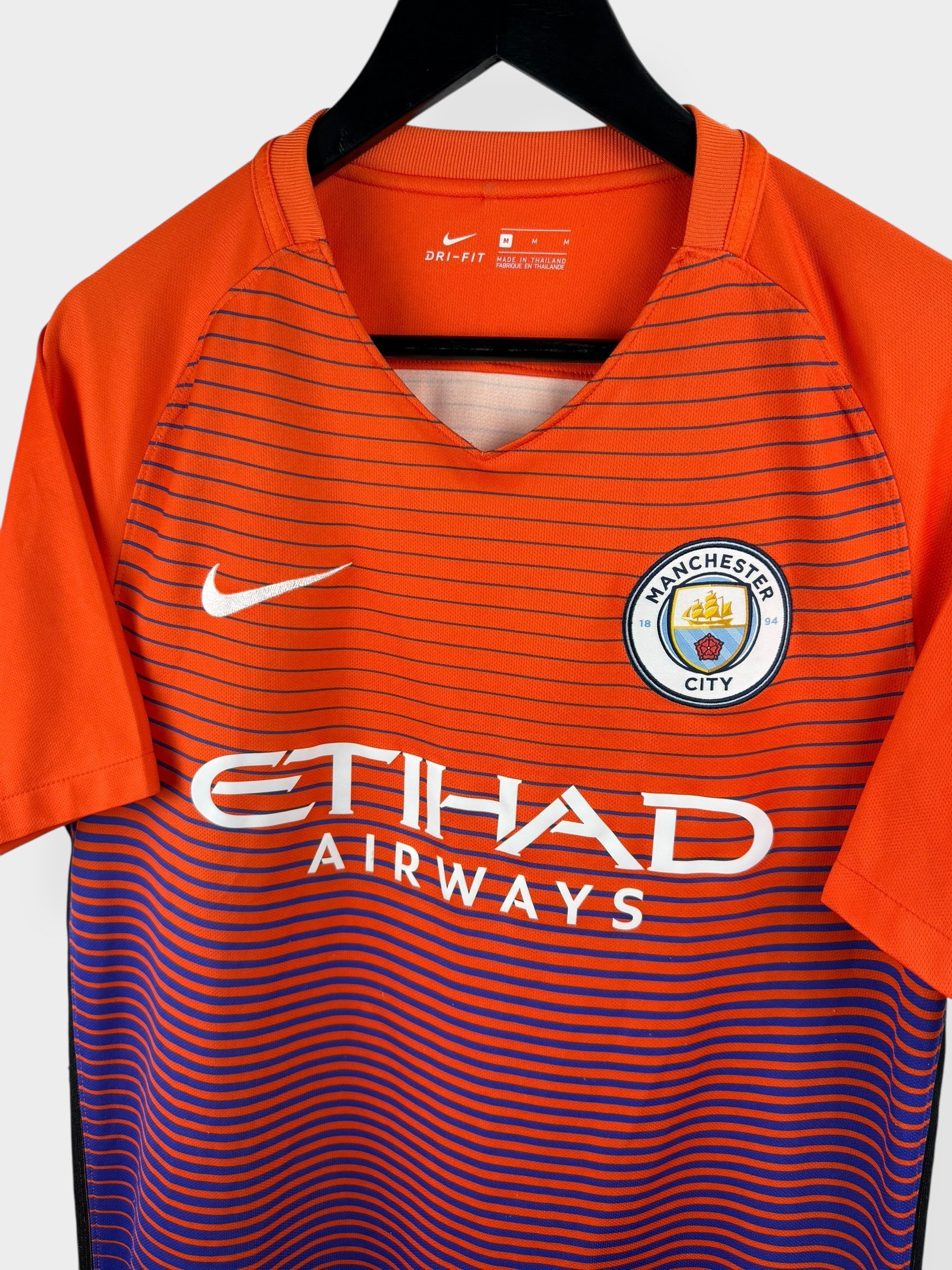 2016-17 MANCHESTER CITY THIRD SHIRT M - Authentic Football Club