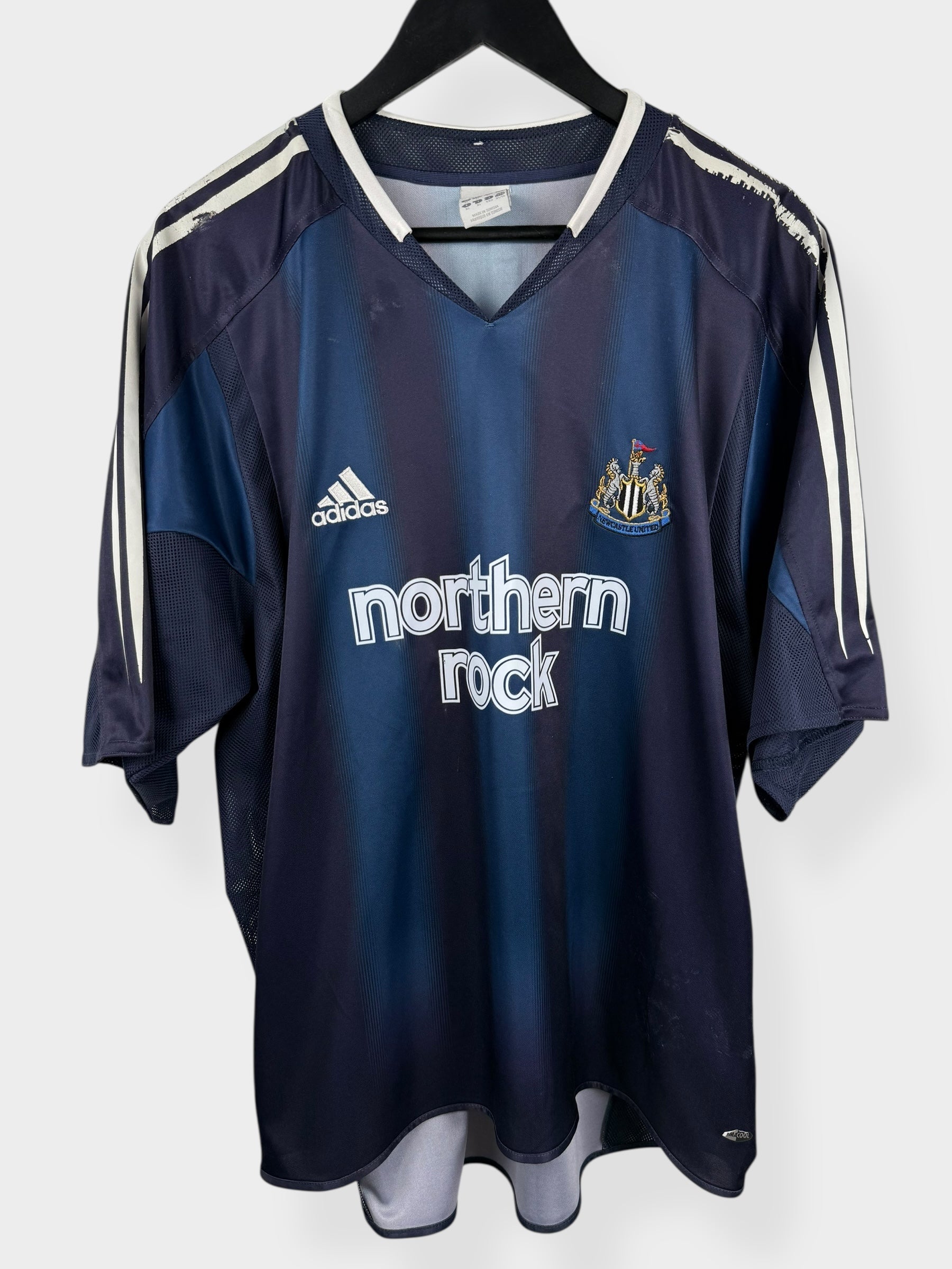 2004-05 NEWCASTLE UNITED UITSHIRT KLUIVERT #11 XL