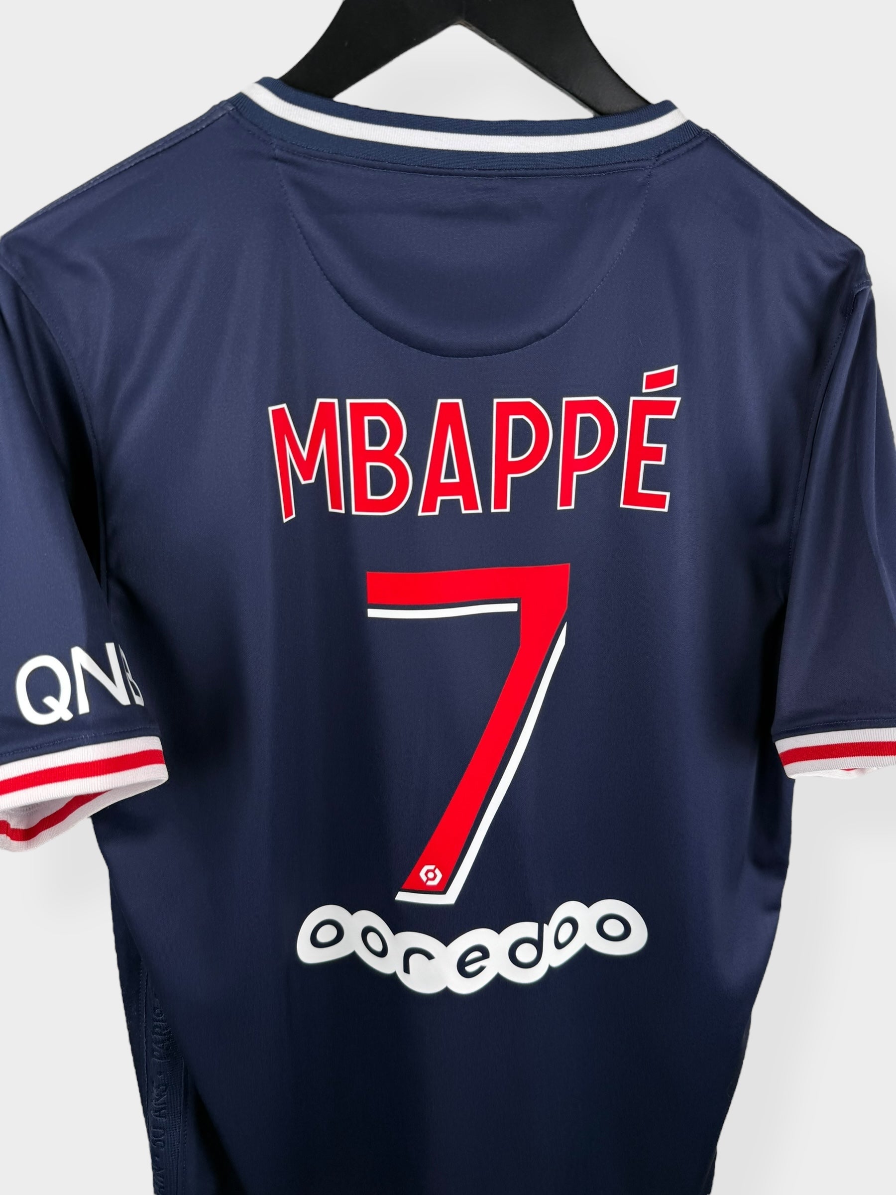2020-21 PARIS SAINT-GERMAIN HOME SHIRT MBAPPE #7 L - Authentic Football Club