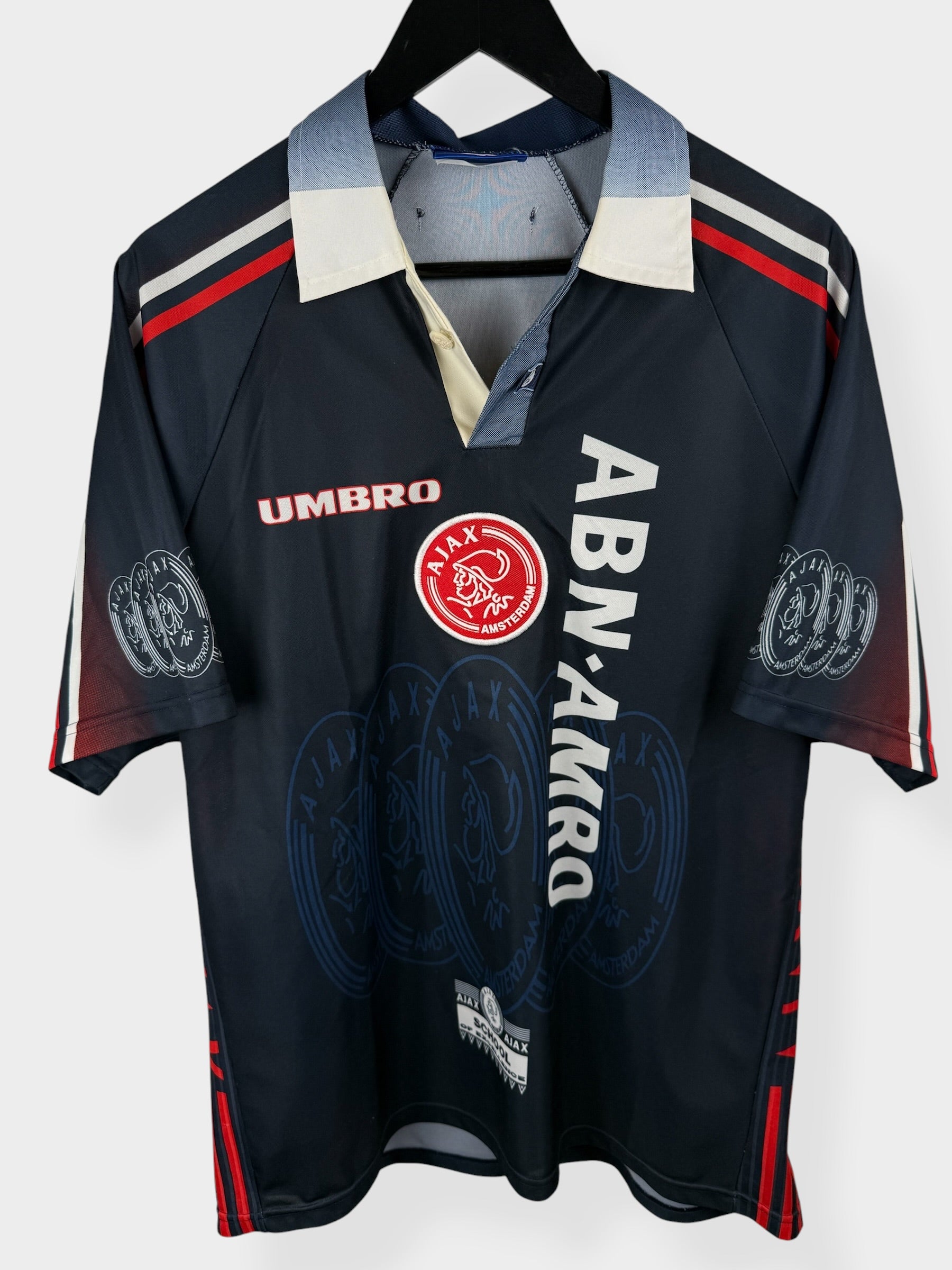 MAILLOT EXTÉRIEUR AJAX 1997-98 F. DE BOER #4 XL