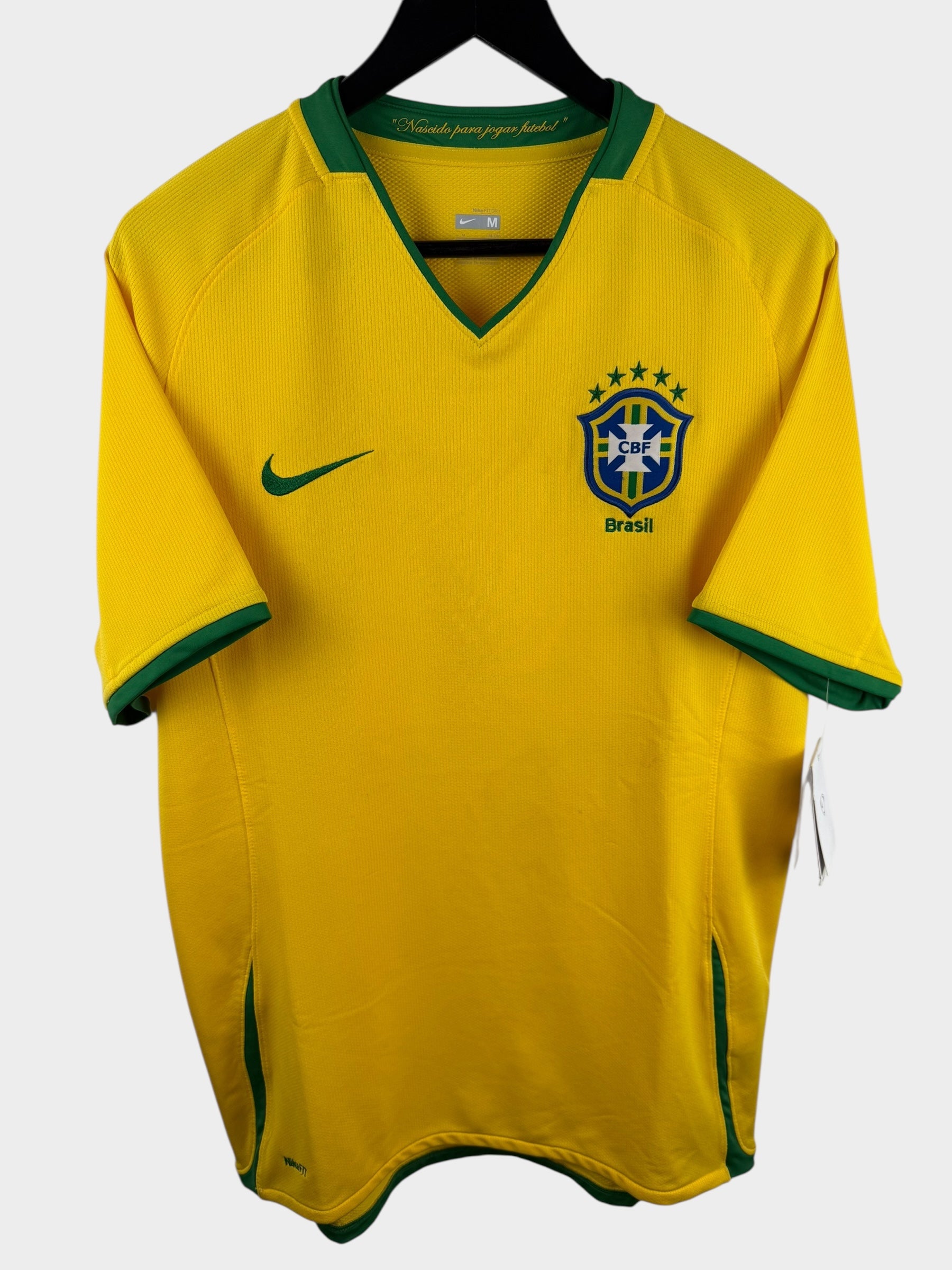 2008-10 BRAZIL HOME SHIRT M
