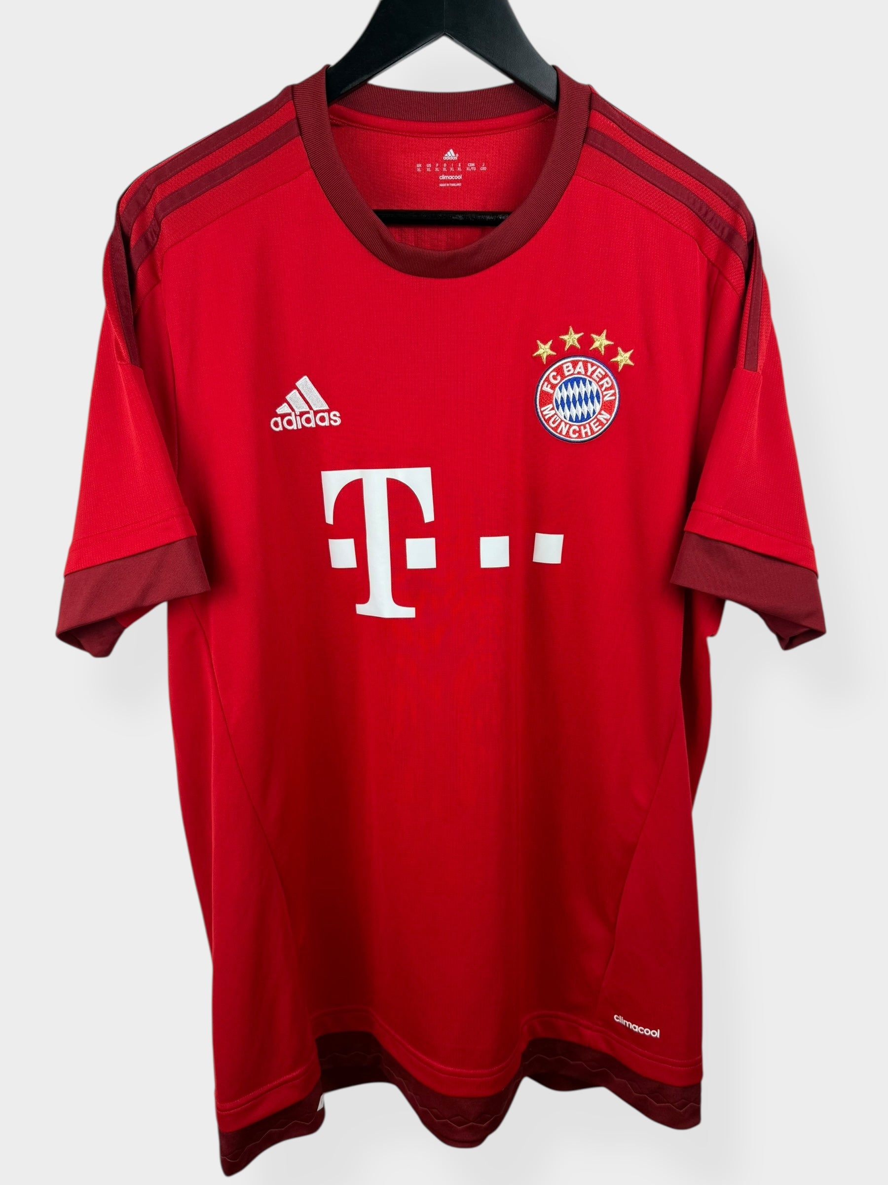 2015-16 BAYERN MUNICH THUISSHIRT RIBERY #7 XL