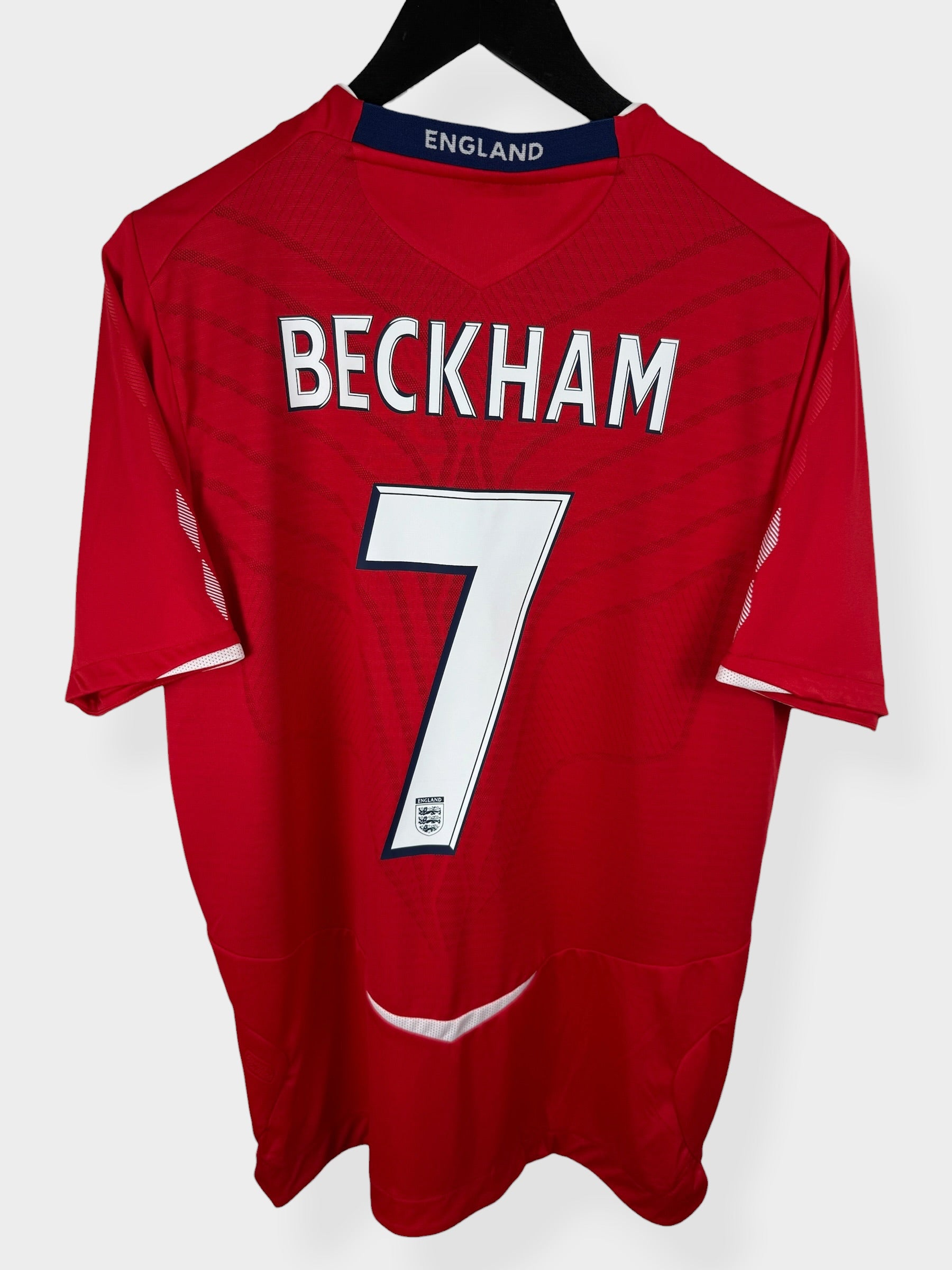 MAILLOT EXTÉRIEUR ANGLETERRE 2008-10 BECKHAM #7 M