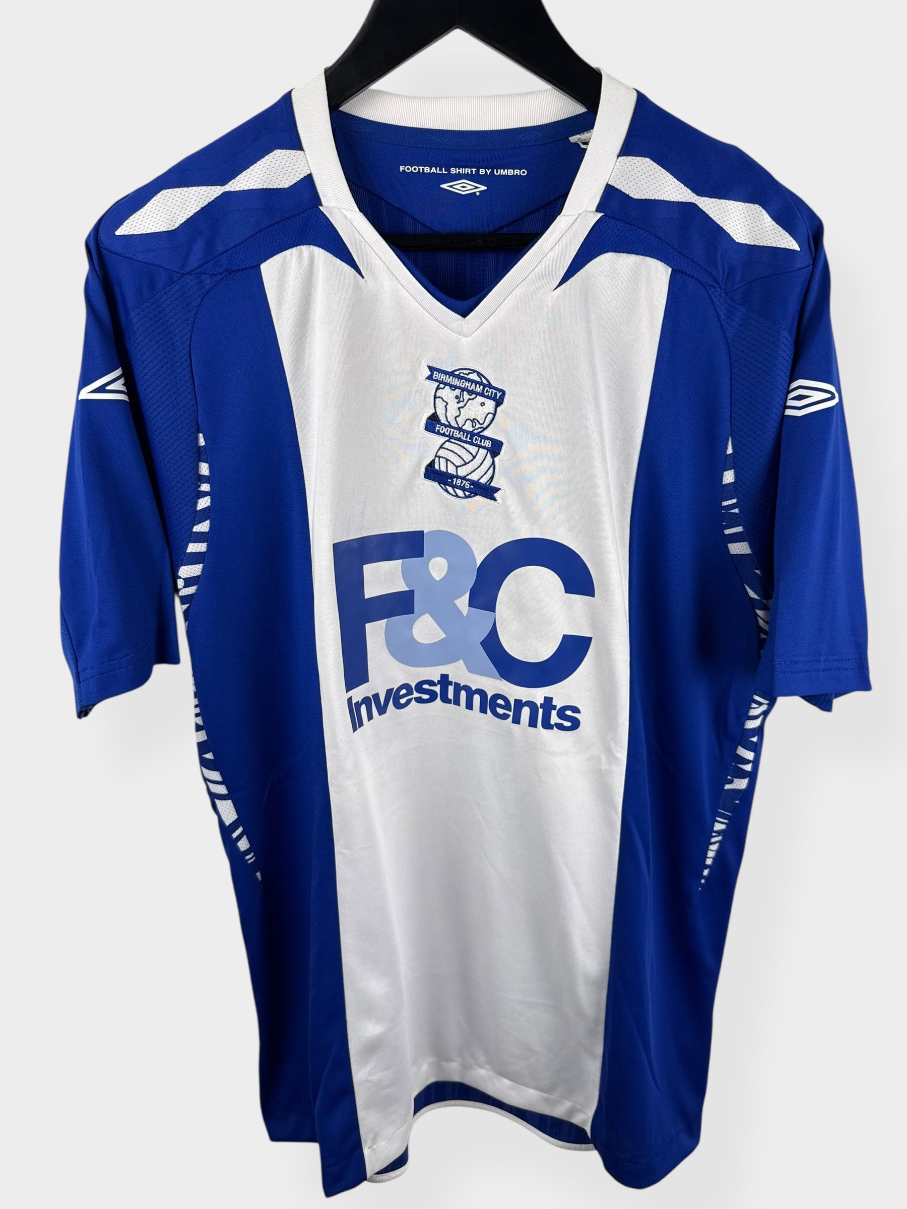 2007-08 BIRMINGHAM CITY HOME SHIRT M - Authentic Football Club