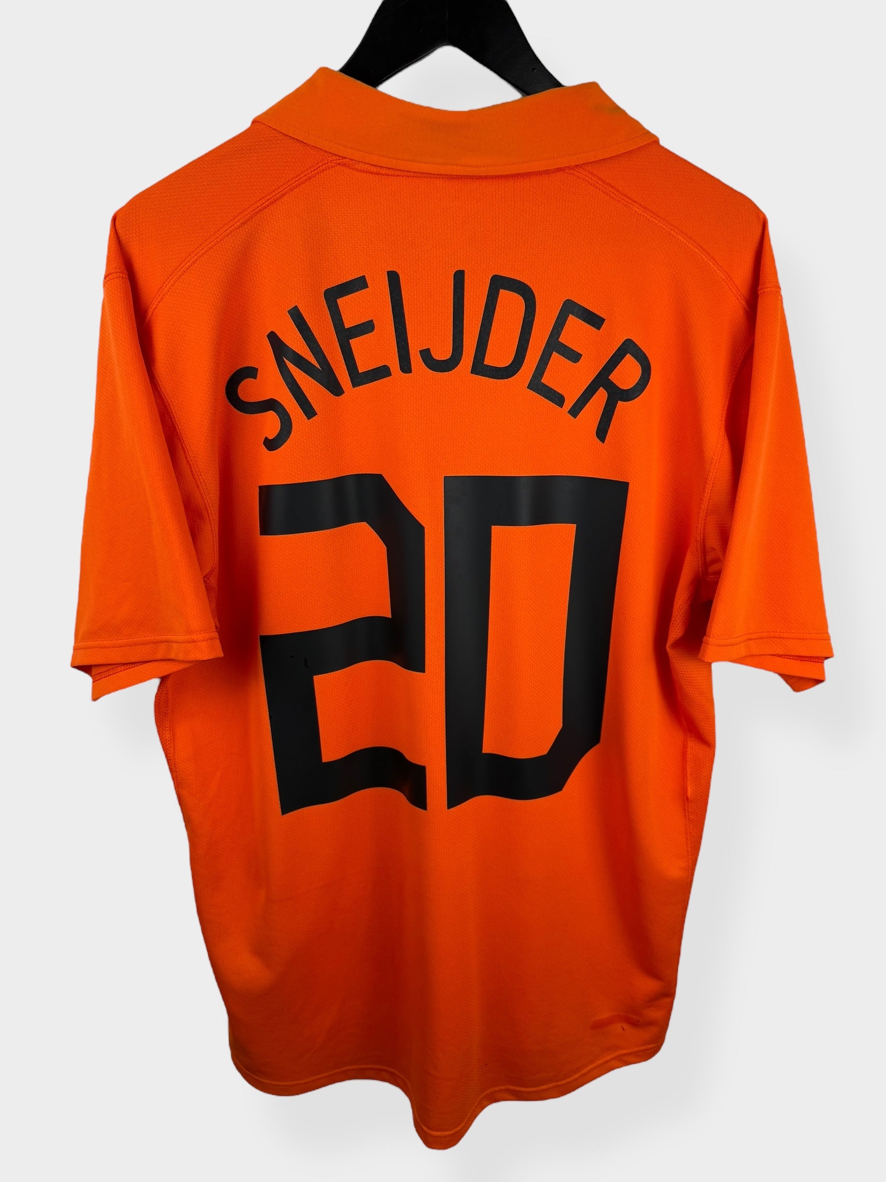 2006-08 NETHERLANDS HOME SHIRT SNEIJDER #20 L