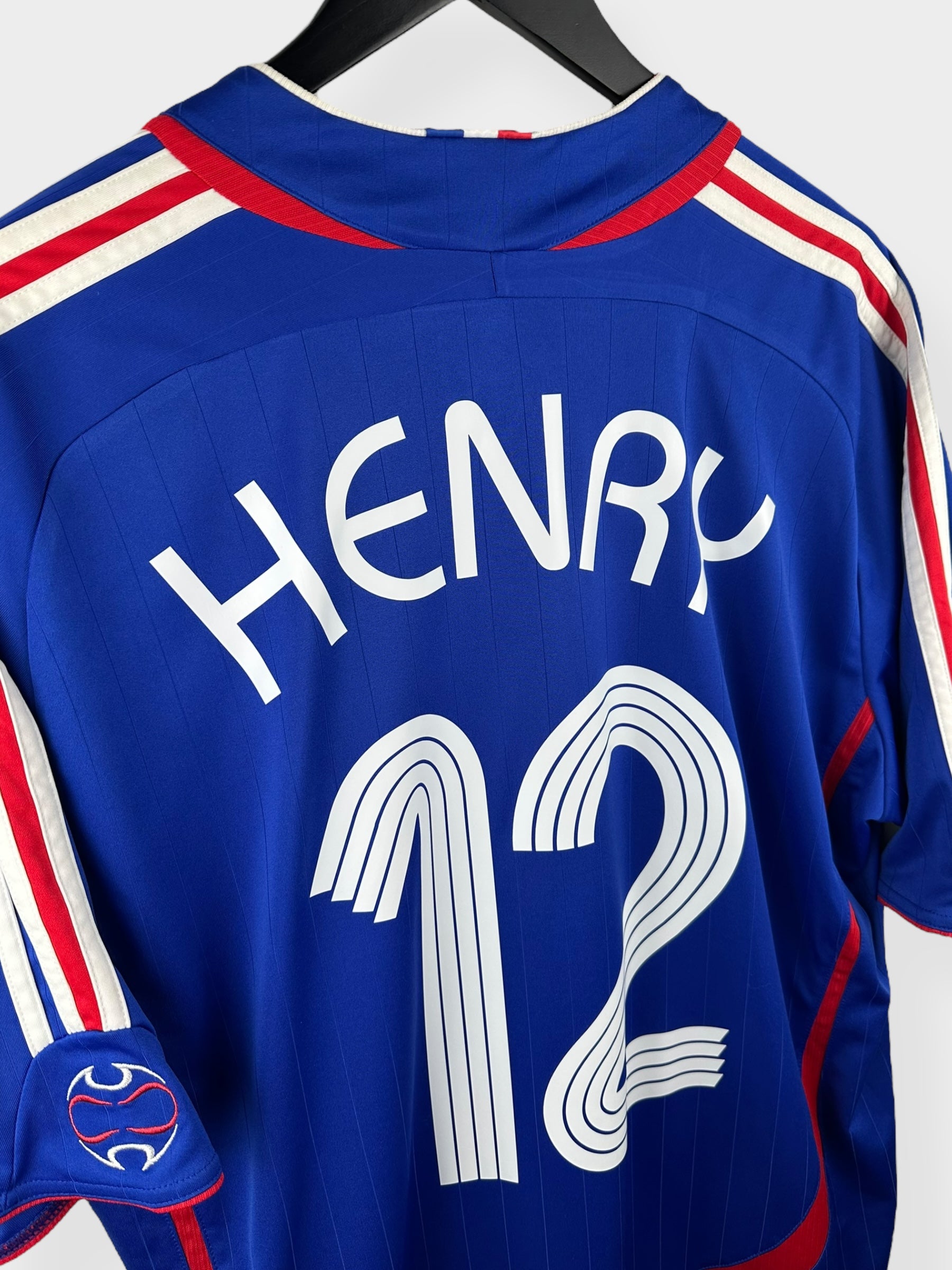 2006-07 FRANCE HOME SHIRT HENRY #12 XL
