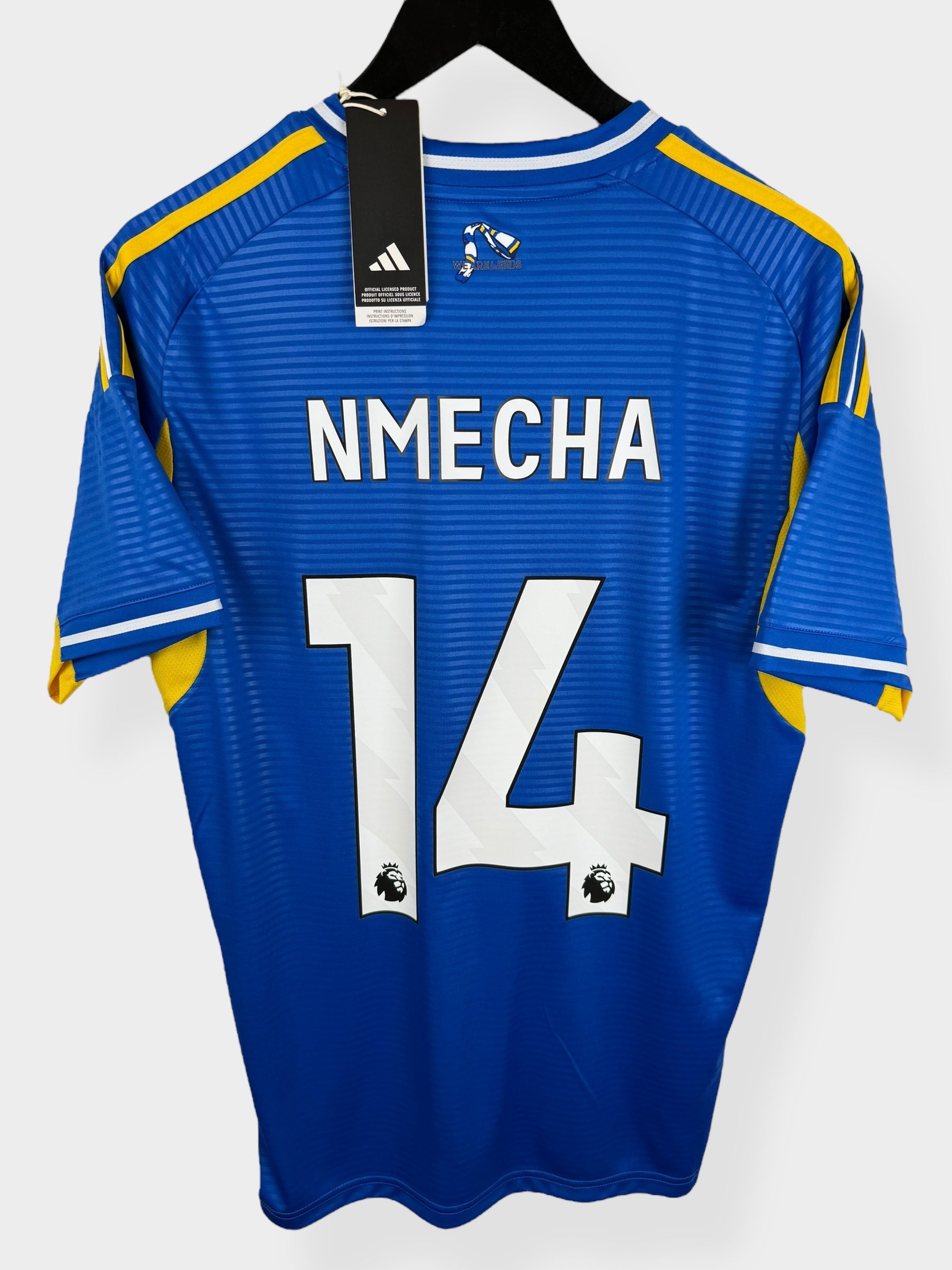 MAILLOT EXTÉRIEUR LEEDS UNITED 2025-26 NMECHA #14 M