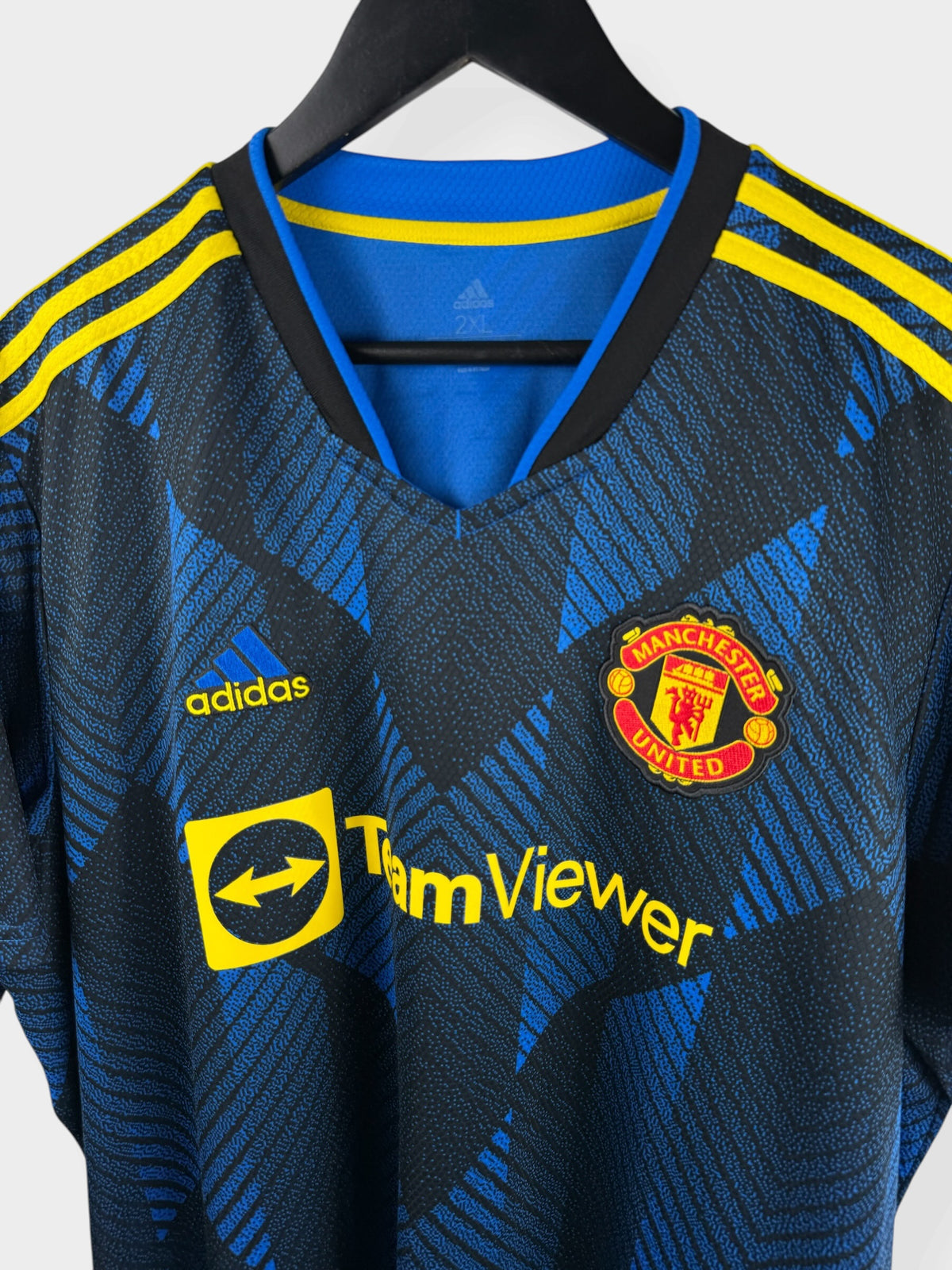 2021-22 MANCHESTER UNITED THIRD SHIRT RASHFORD #10 XXL - Authentic Football Club