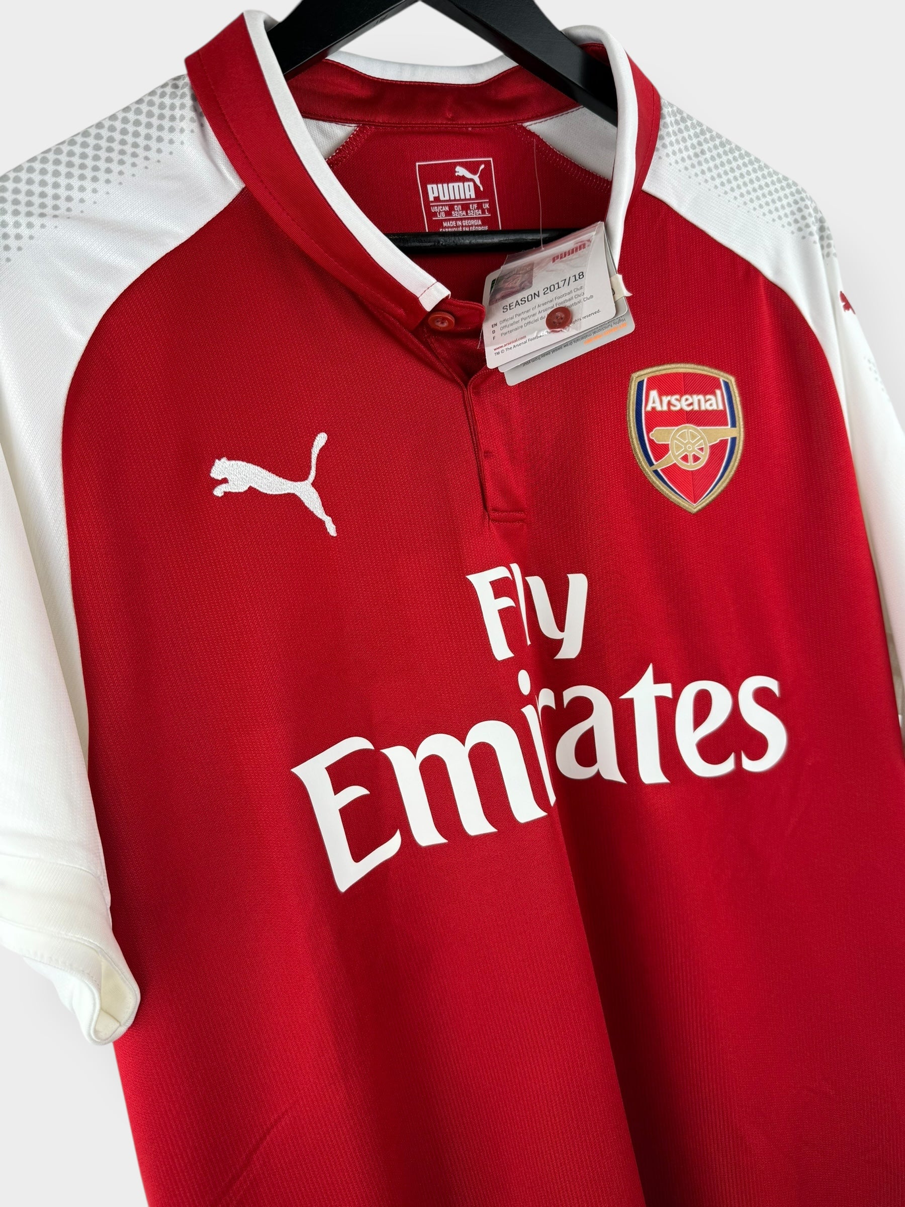 2017-18 ARSENAL HOME SHIRT L