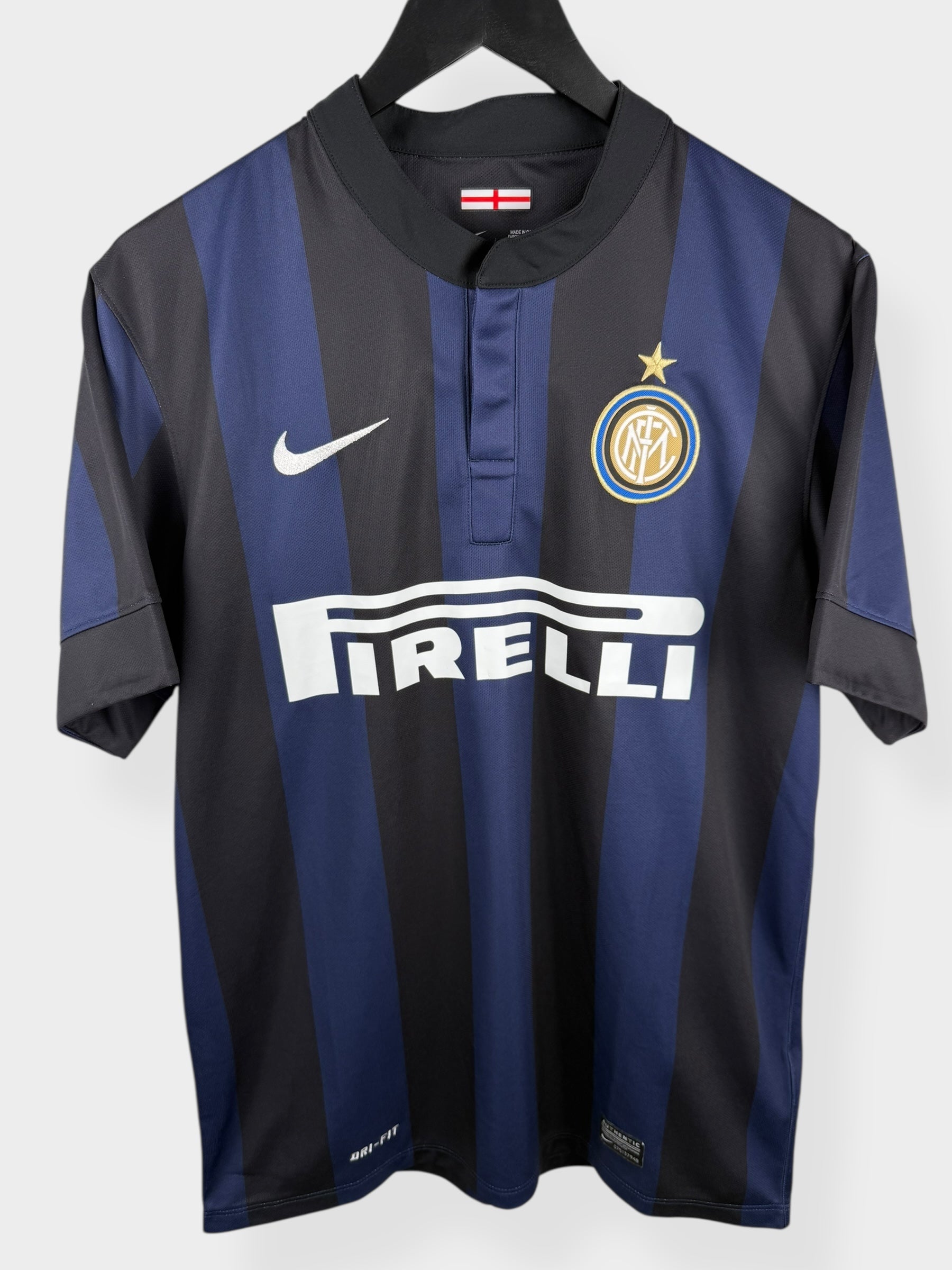 2013-14 INTER MILAN HOME SHIRT M - Authentic Football Club