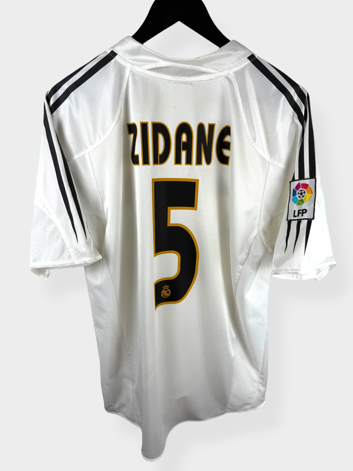 2004-05 REAL MADRID HOME SHIRT ZIDANE #5 M