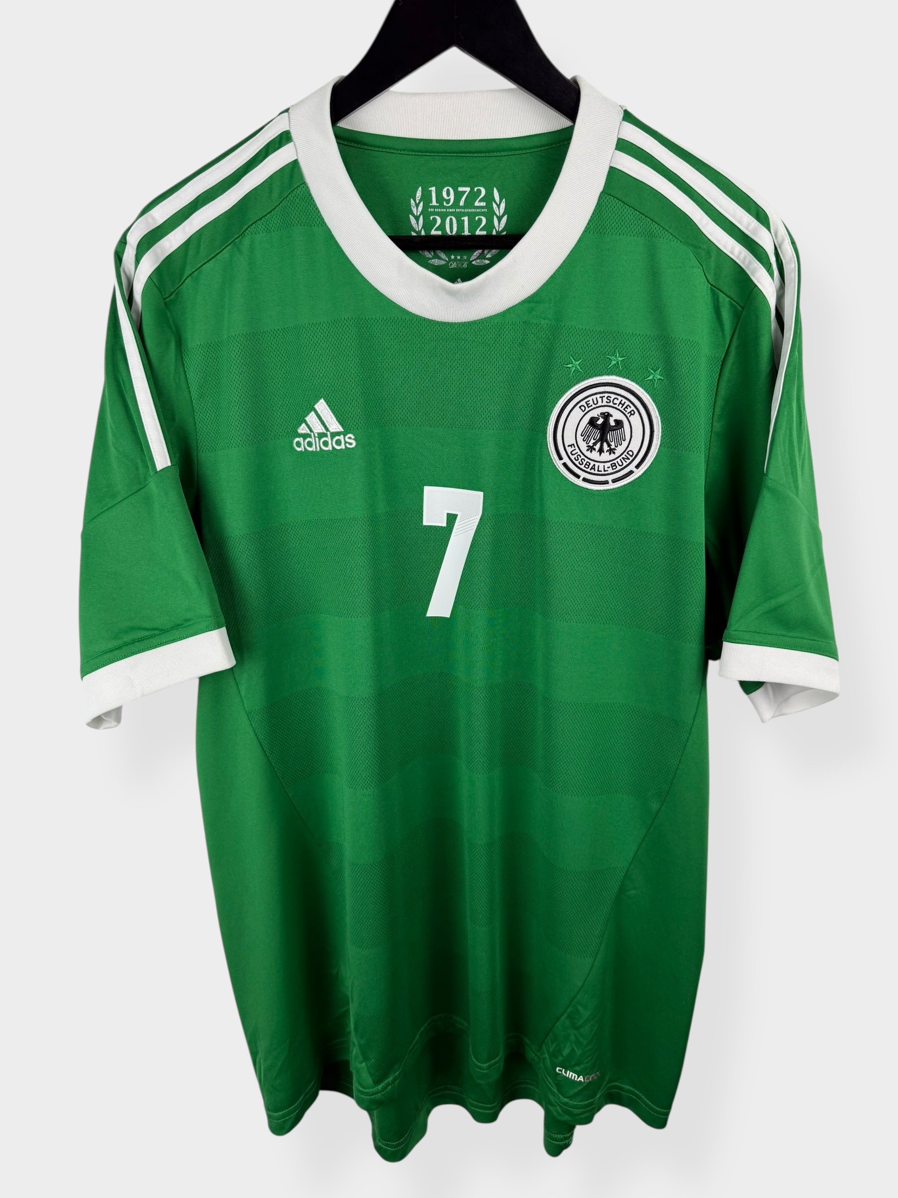 2012-13 GERMANY AWAY SHIRT SCHWEINSTEIGER #7 XL