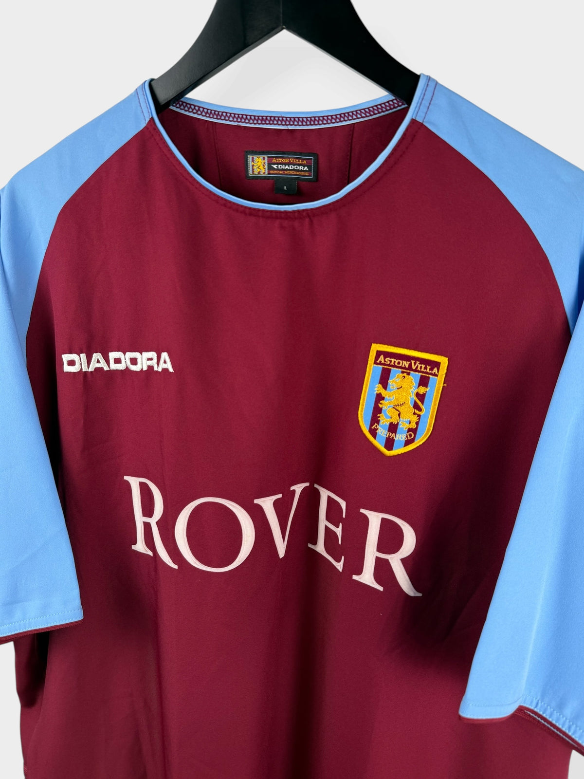 2003-04 ASTON VILLA HOME SHIRT L - Authentic Football Club