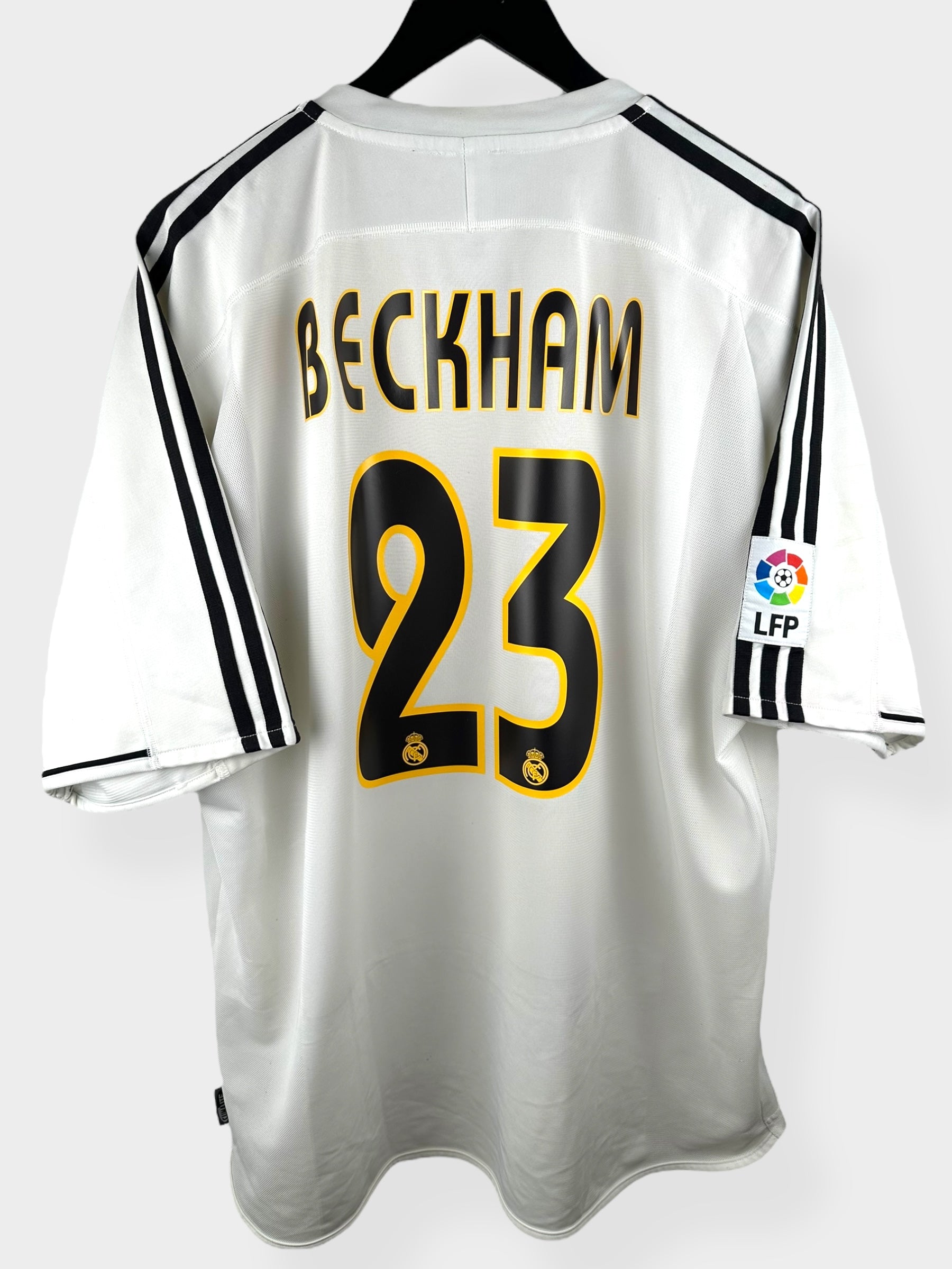 2003-04 REAL MADRID THUISSHIRT BECKHAM #23 XXL