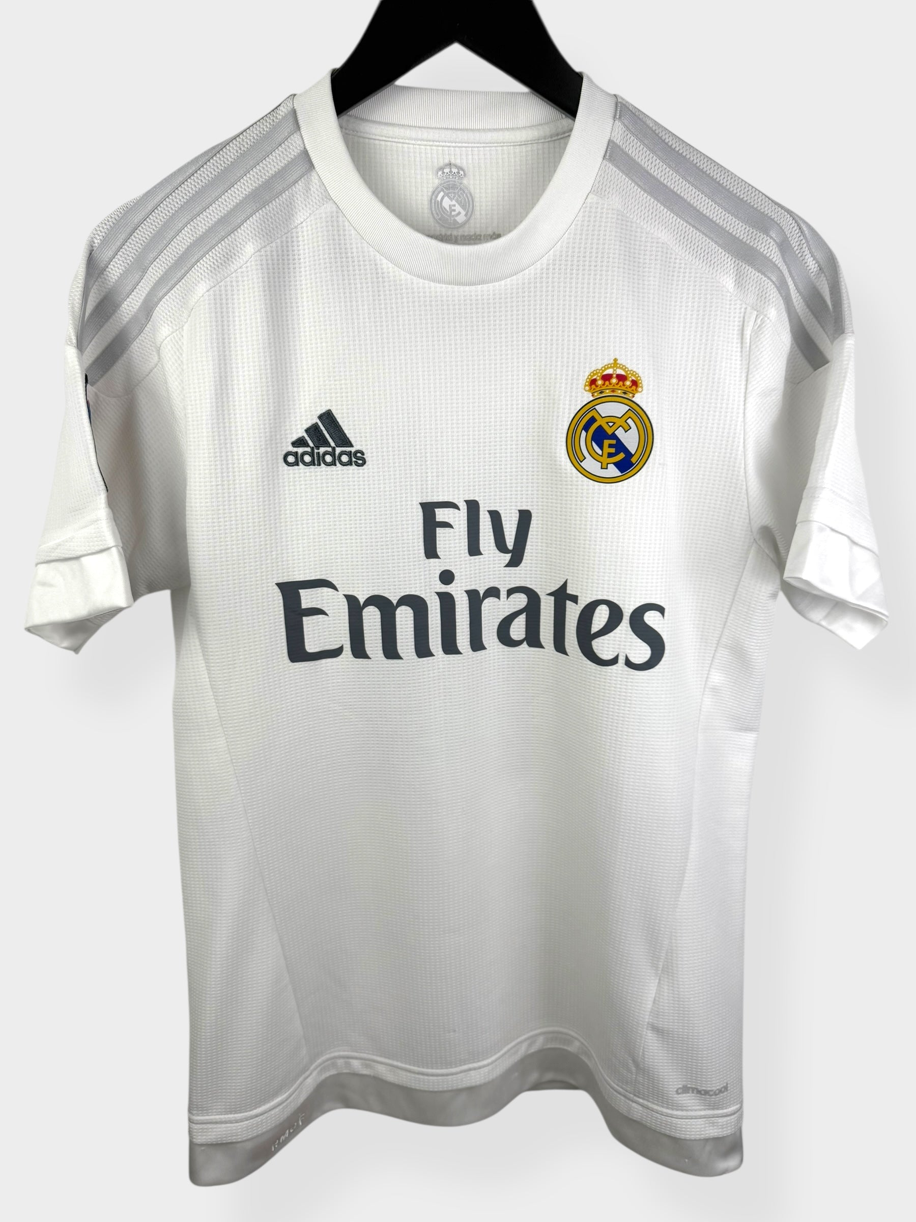 2015-16 REAL MADRID HOME SHIRT BALE #11 S