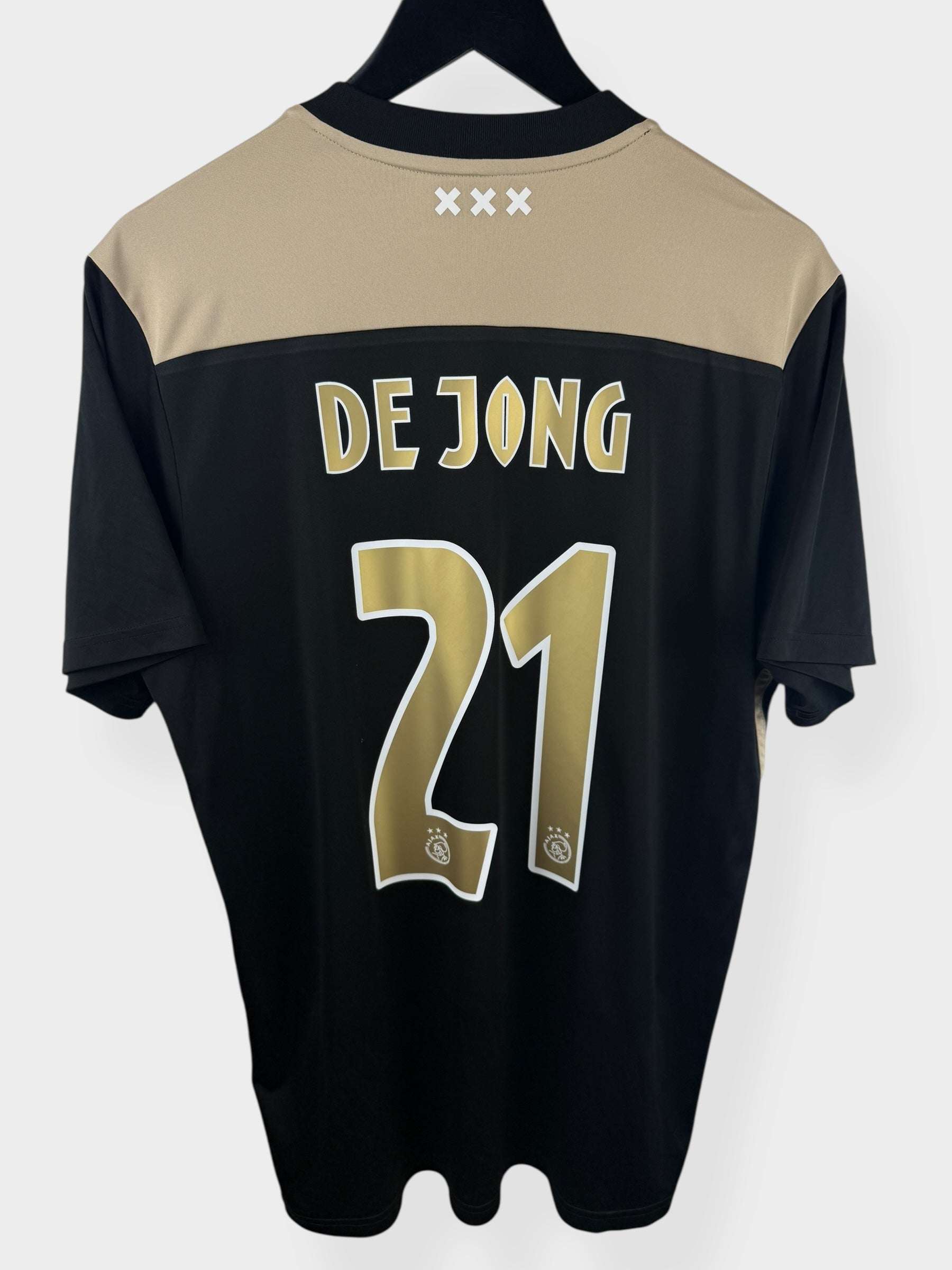 2018-19 AJAX UITSHIRT DE JONG #21 L