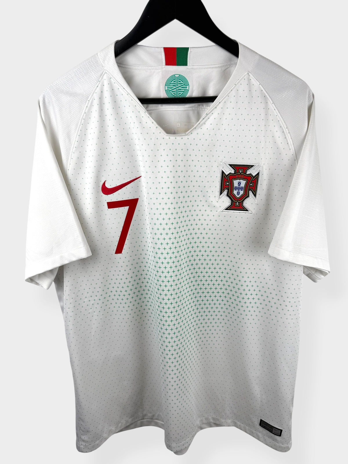 MAILLOT EXTÉRIEUR DU PORTUGAL 2018-19 RONALDO N°7 XL