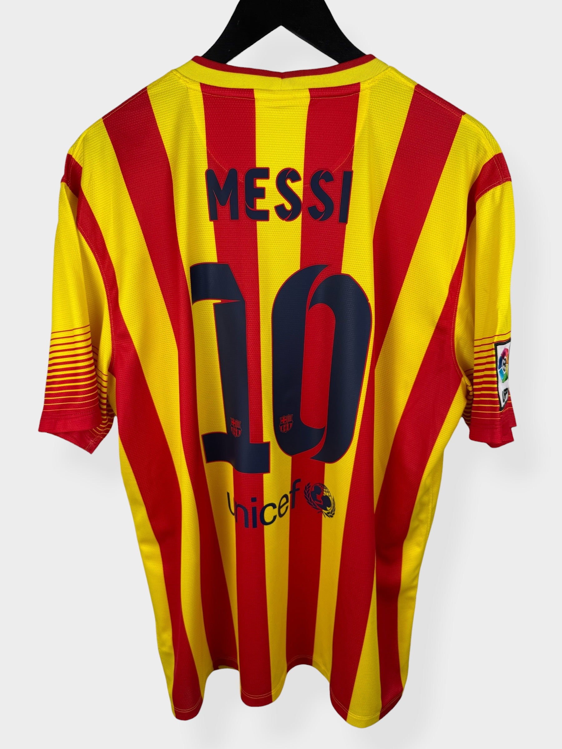 MAILLOT EXTÉRIEUR BARCELONE 2013-14 MESSI #10 XL