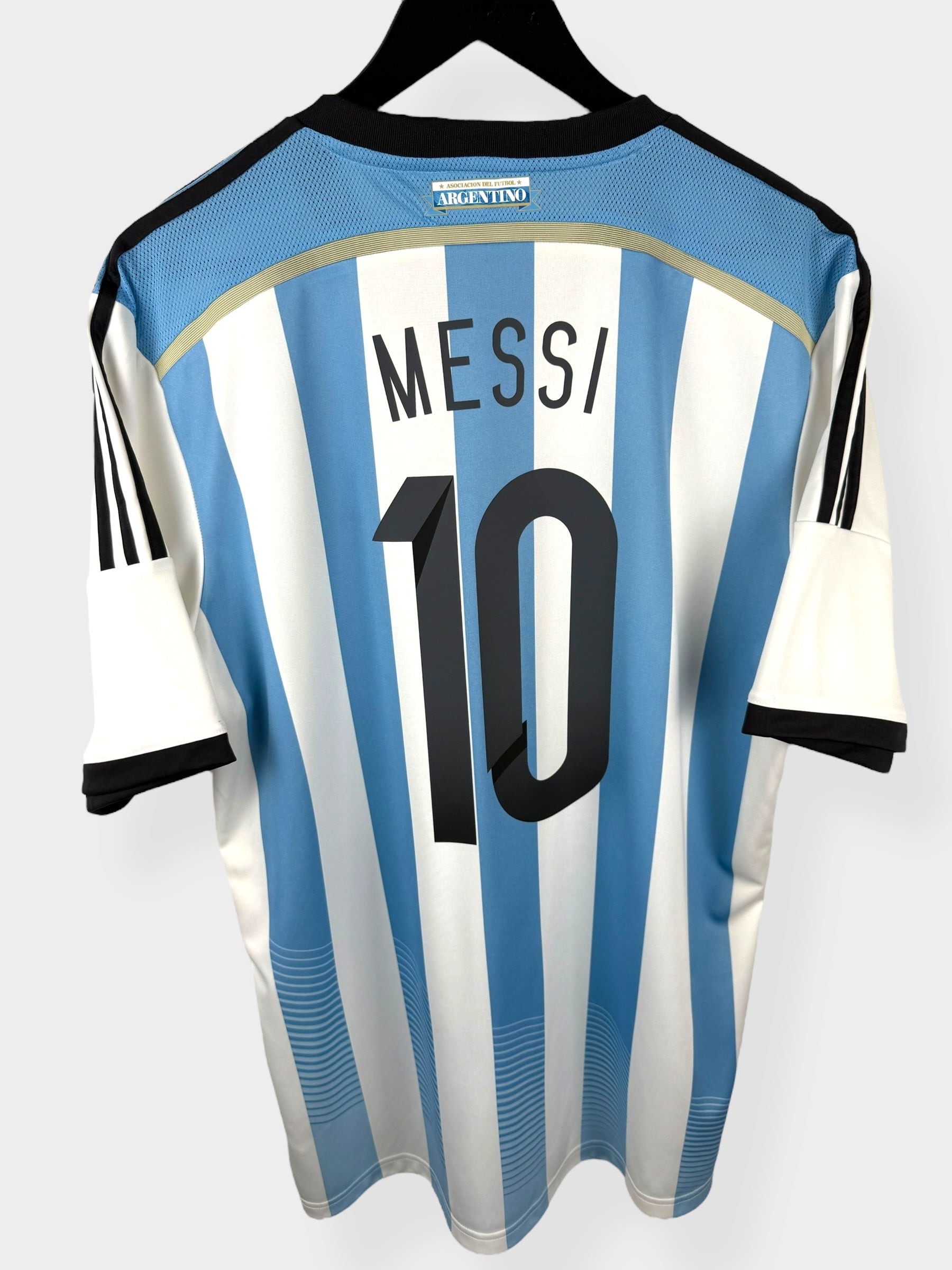 2013-15 ARGENTINA HOME SHIRT MESSI #10 XL - Authentic Football Club