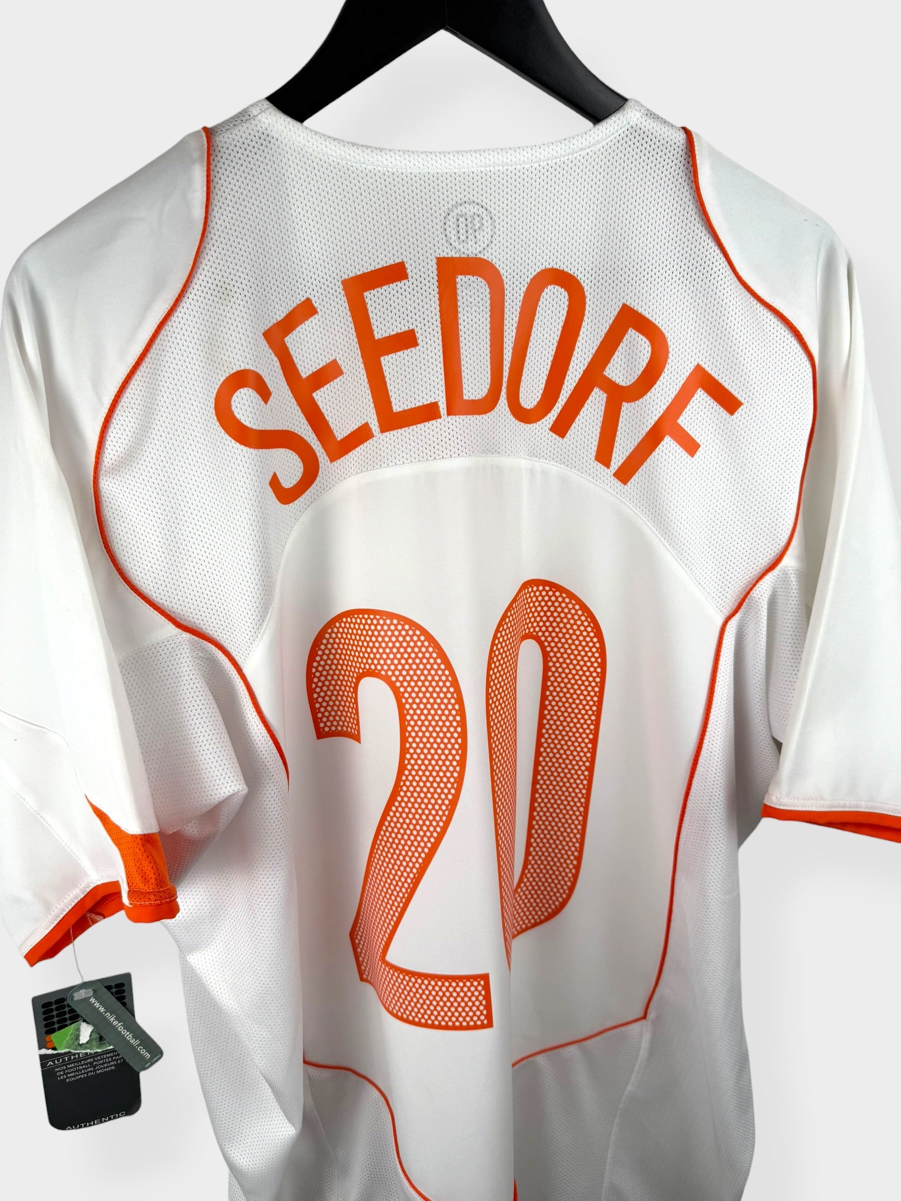 2004-06 NETHERLANDS AWAY SHIRT SEEDORF #20 XL