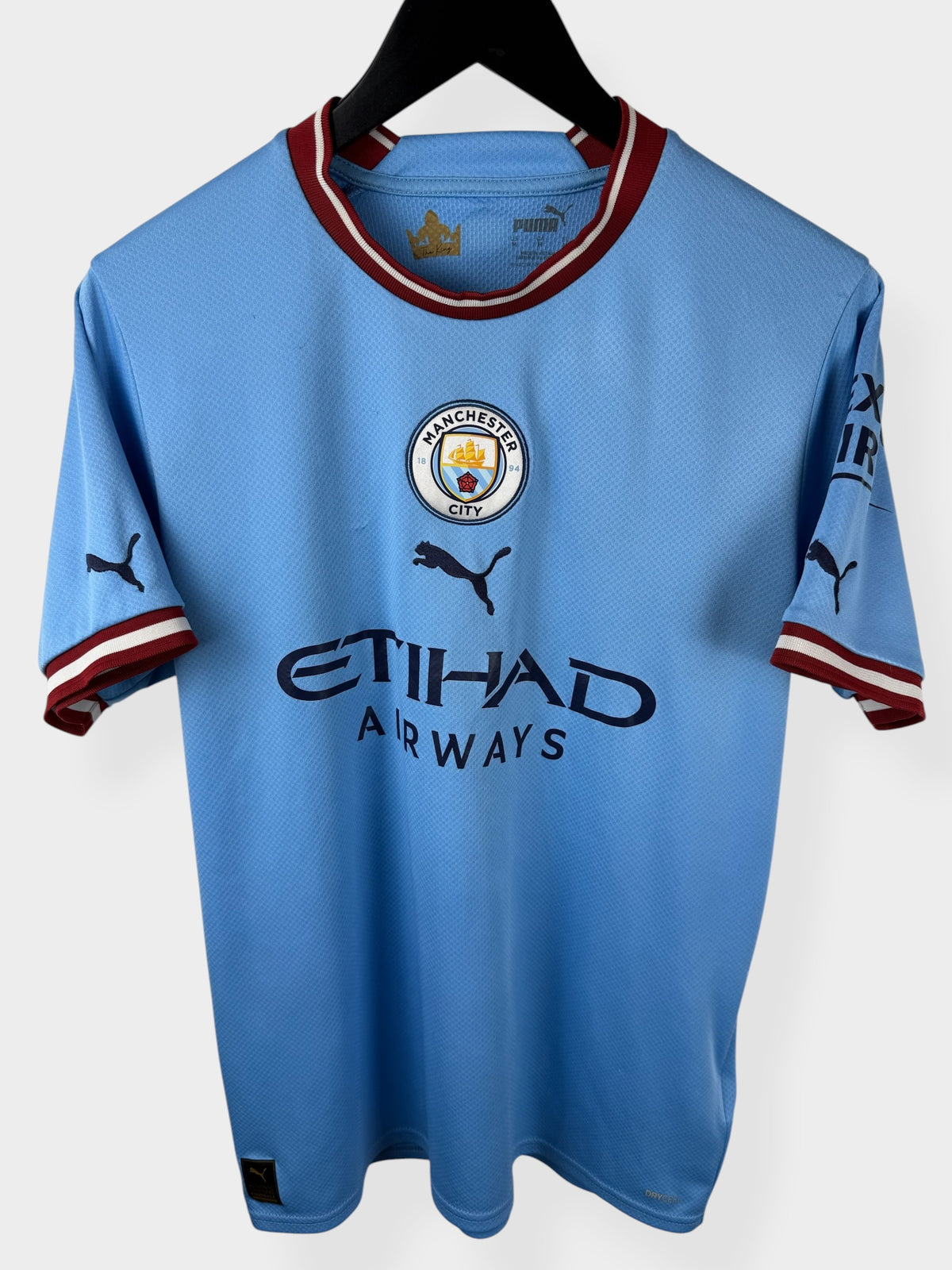 2022-23 MANCHESTER CITY HOME SHIRT DE BRUYNE #17 M