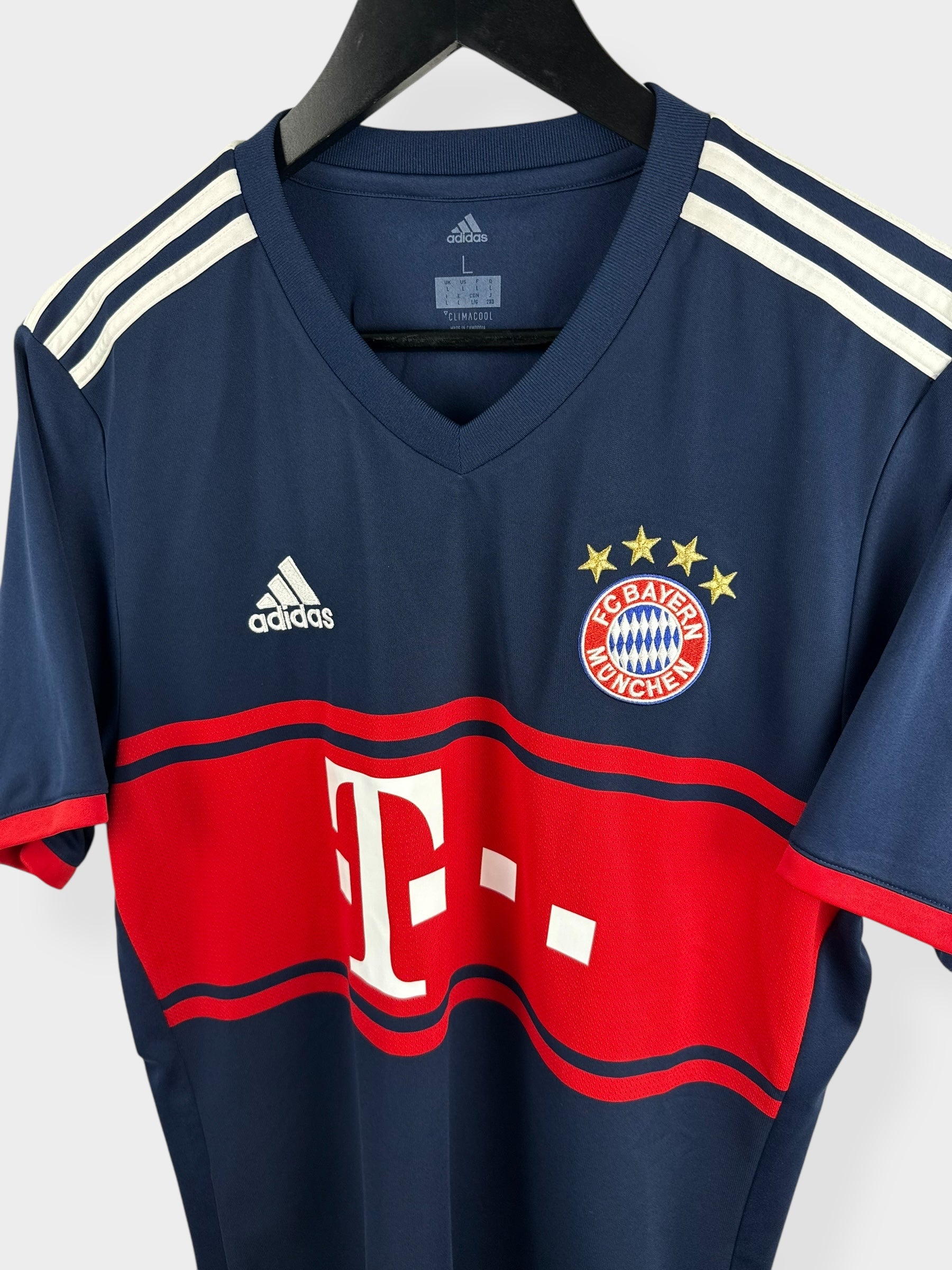 2017-18 BAYERN MUNICH AWAY SHIRT RIBERY #7 L