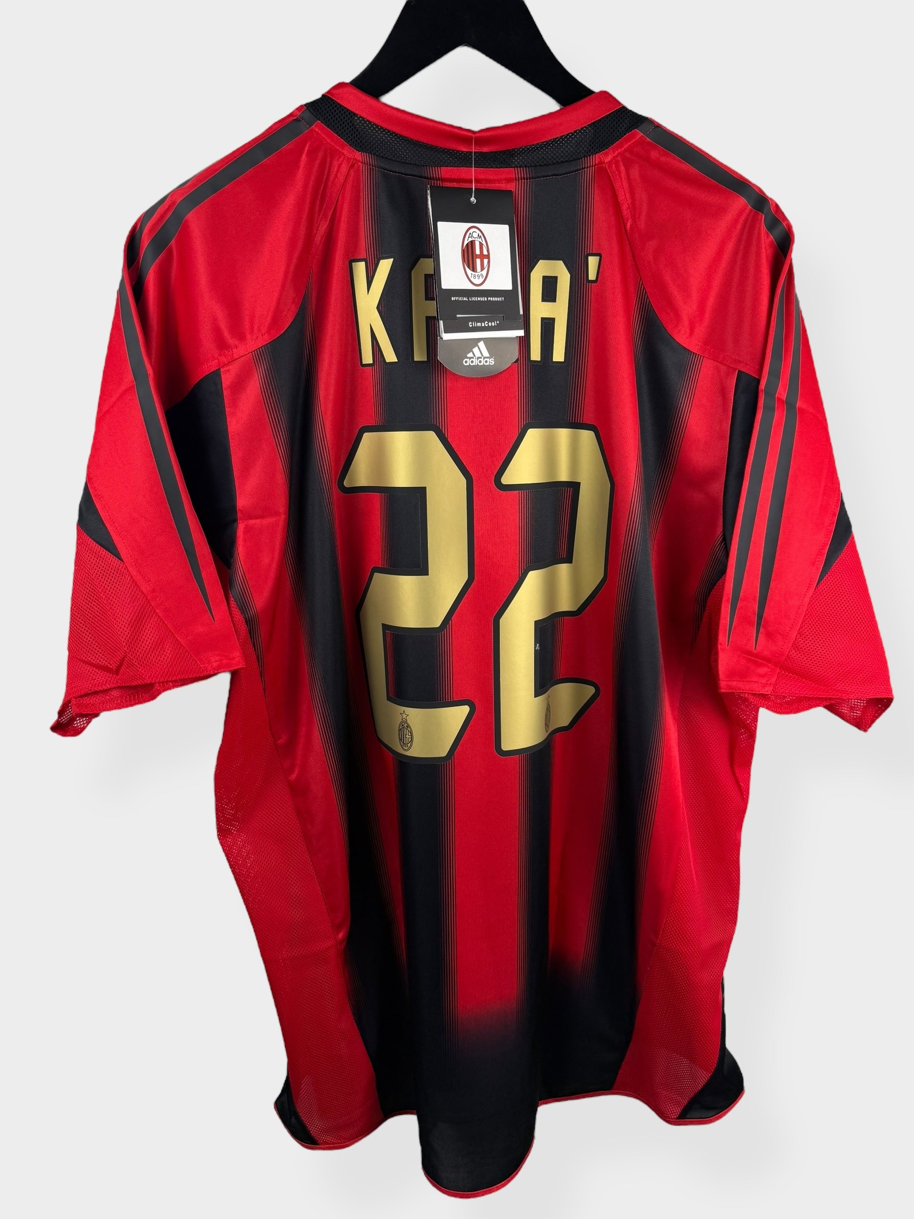 2004-05 AC MILAN HEIMTRIKOT KAKA #22 XL