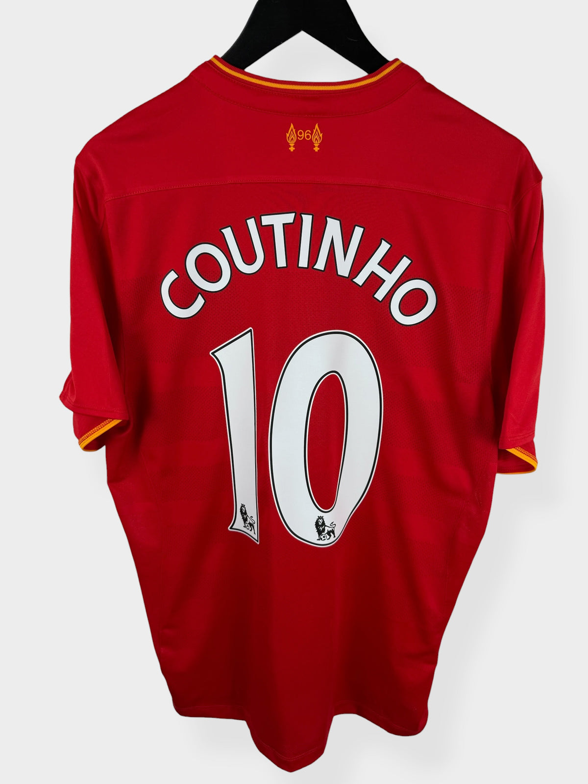 MAILLOT DOMICILE LIVERPOOL 2016-17 COUTINHO #10 L