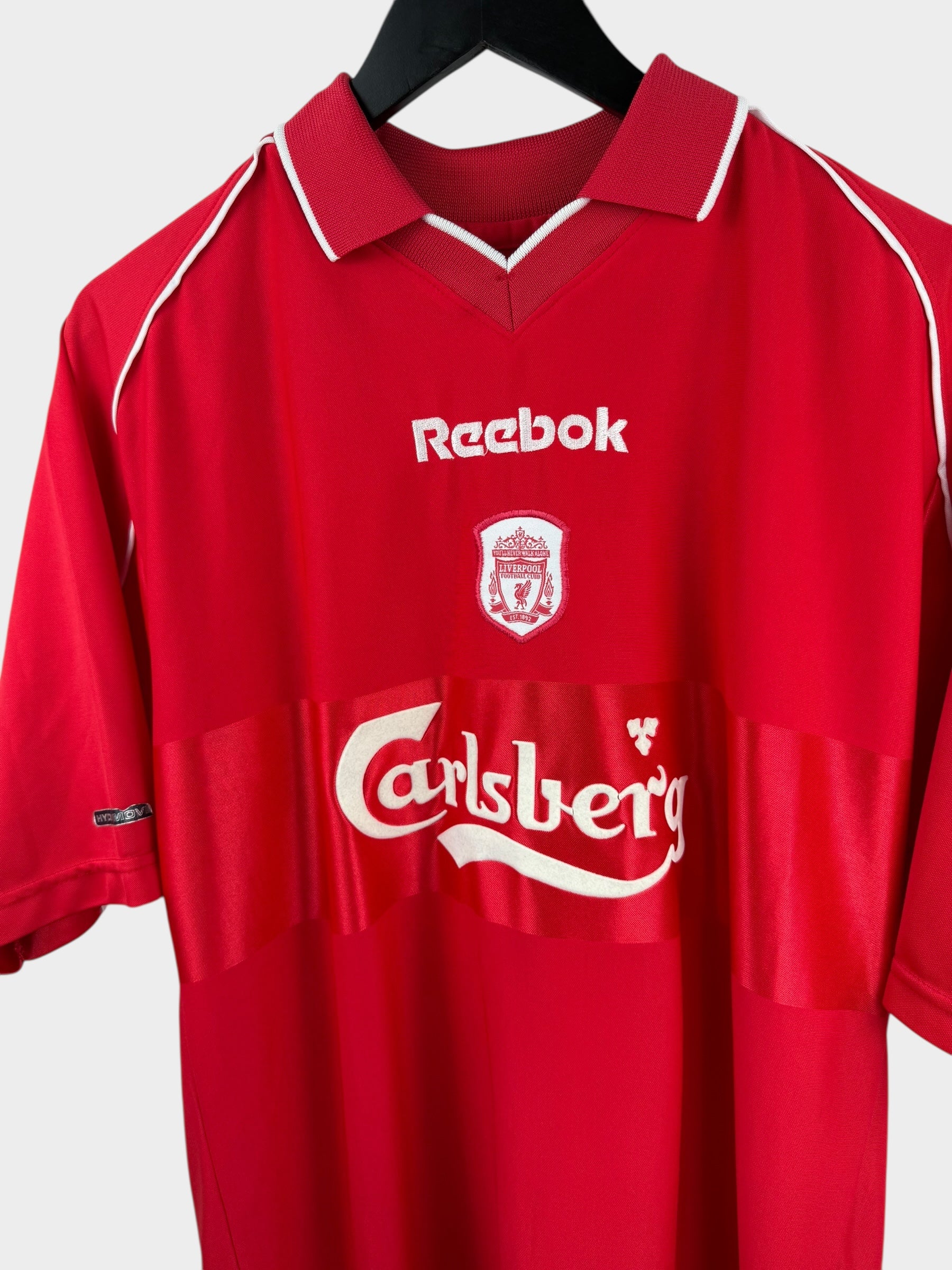2000-02 LIVERPOOL THUISSHIRT GERRARD #17 M