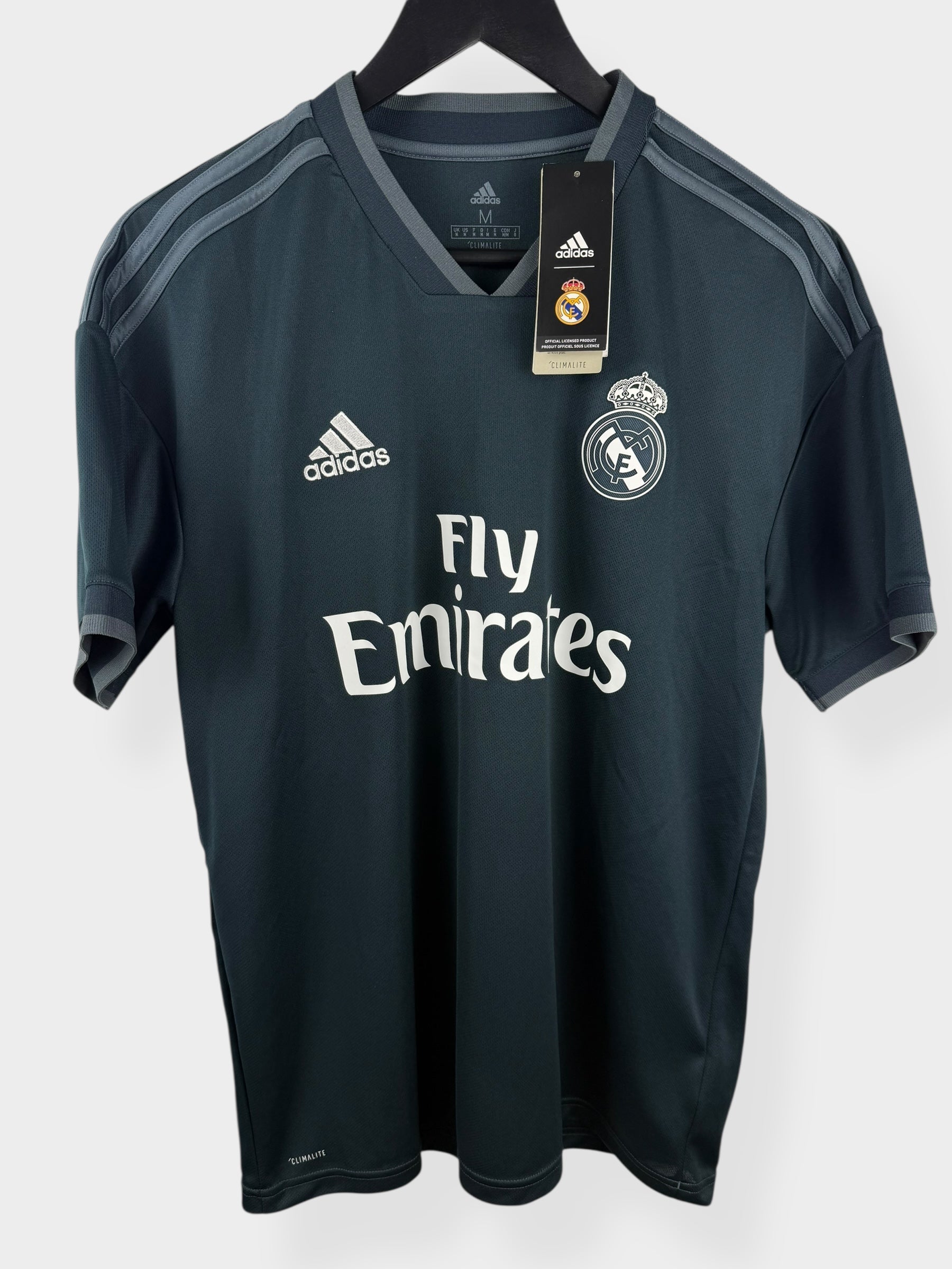2018-19 REAL MADRID AWAY SHIRT SERGIO RAMOS #4 M - Authentic Football Club