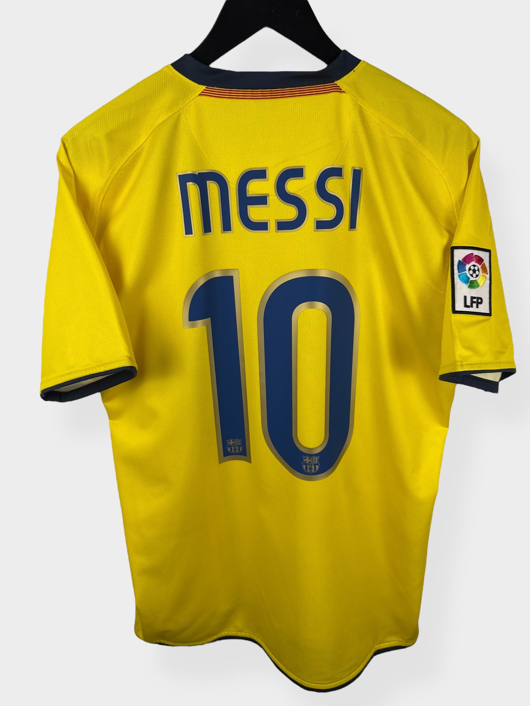 2008-10 BARCELONA AWAY SHIRT MESSI #10 M - Authentic Football Club