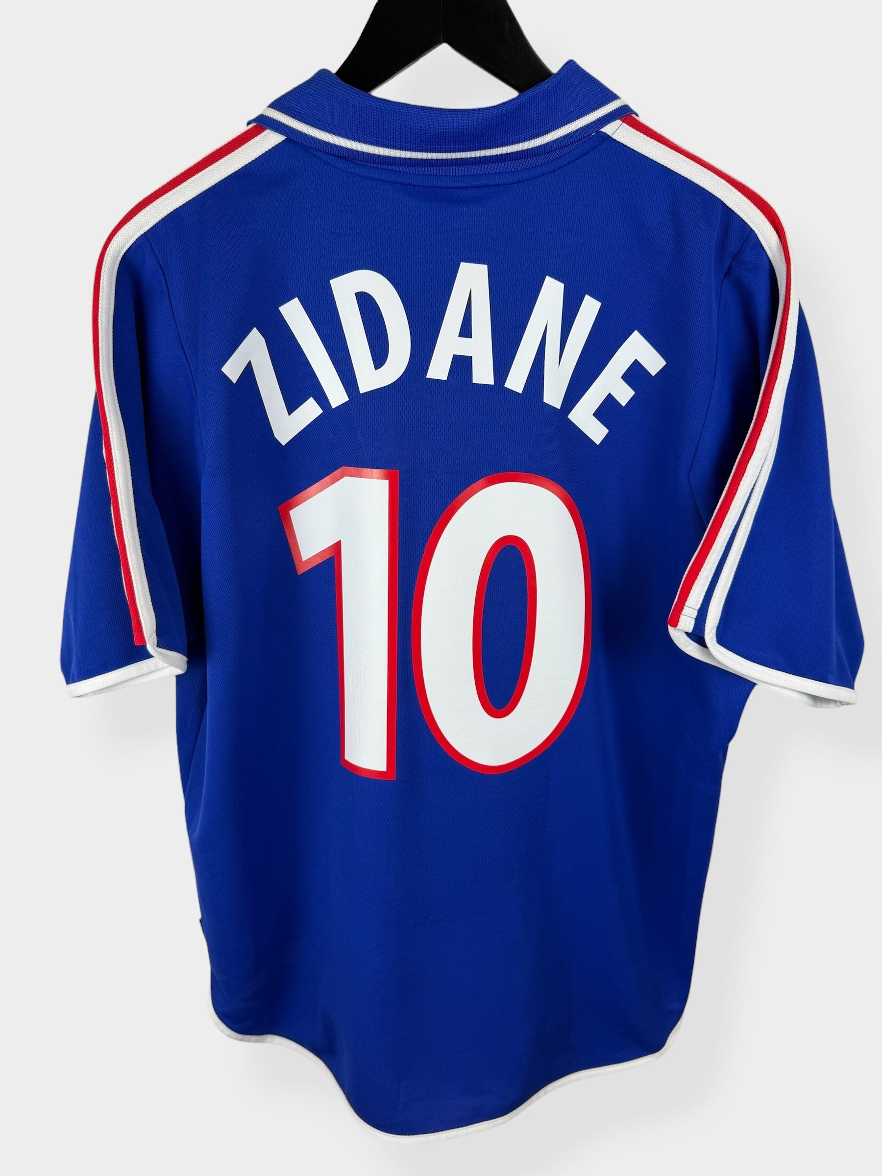 MAILLOT DOMICILE FRANCE 2000-02 ZIDANE #10 L