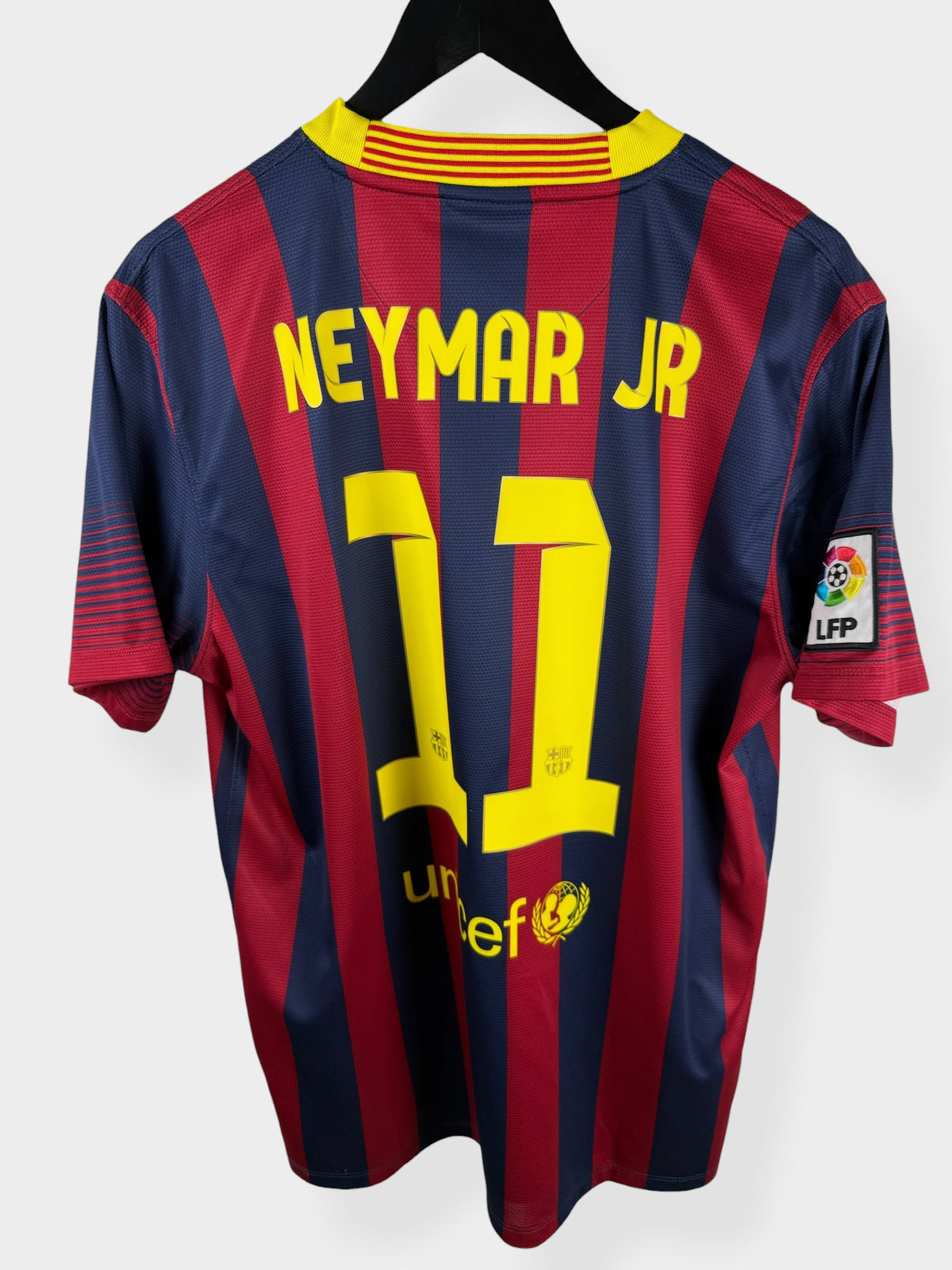 2013-14 BARCELONA HOME SHIRT NEYMAR JR. #11 L