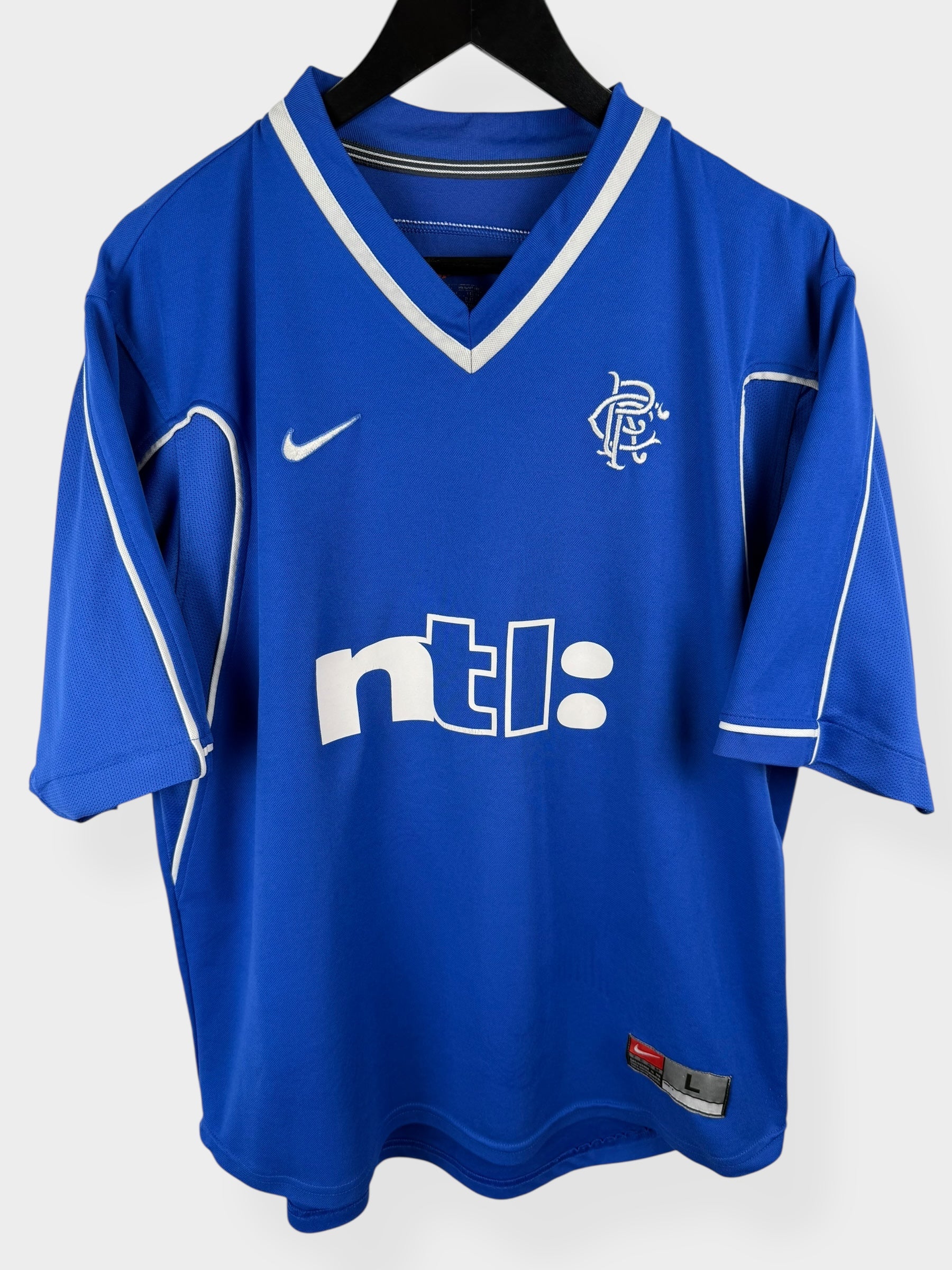 1999-01 RANGERS HOME SHIRT L