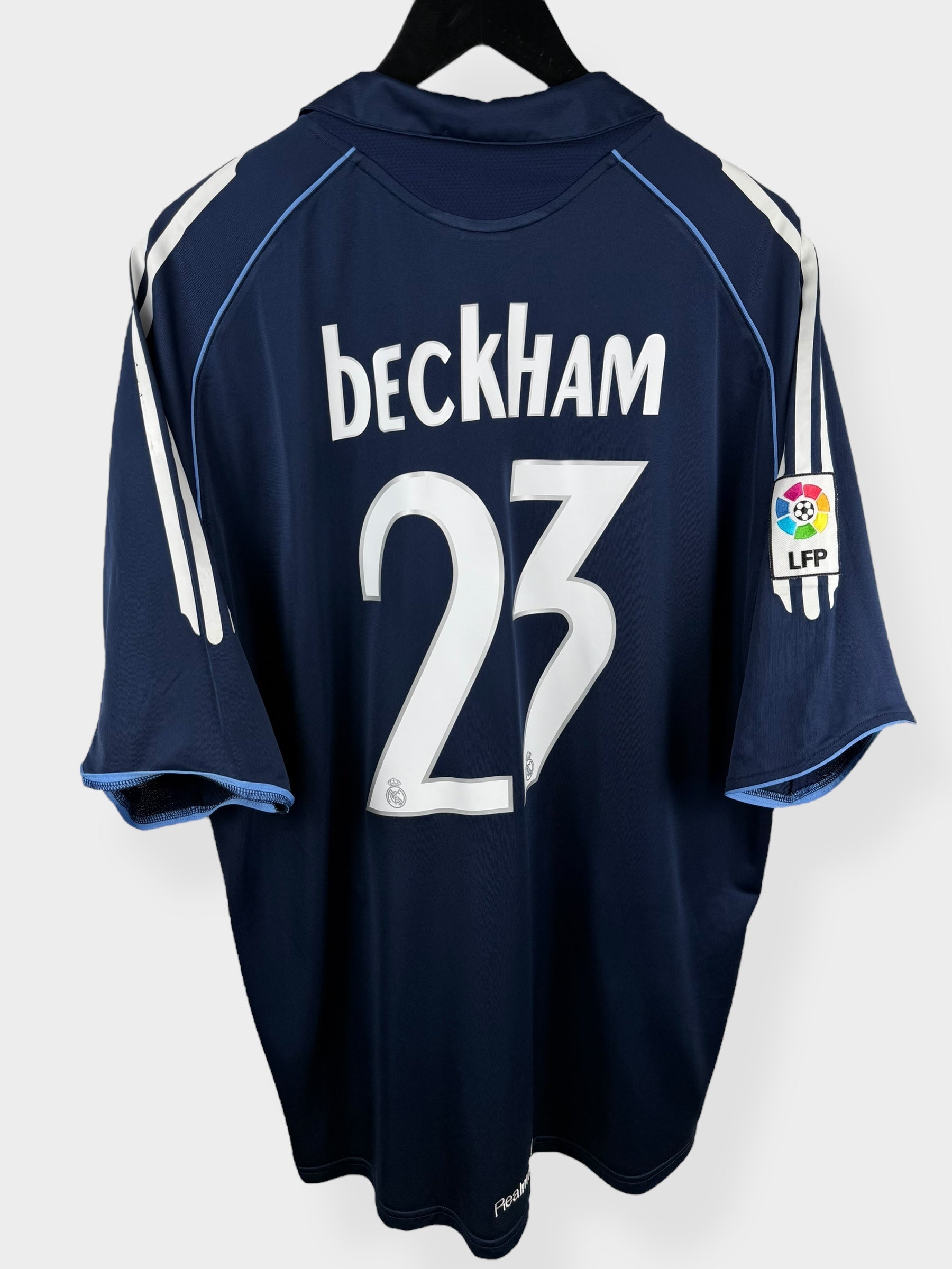 2005-06 REAL MADRID UITSHIRT BECKHAM #23 XL