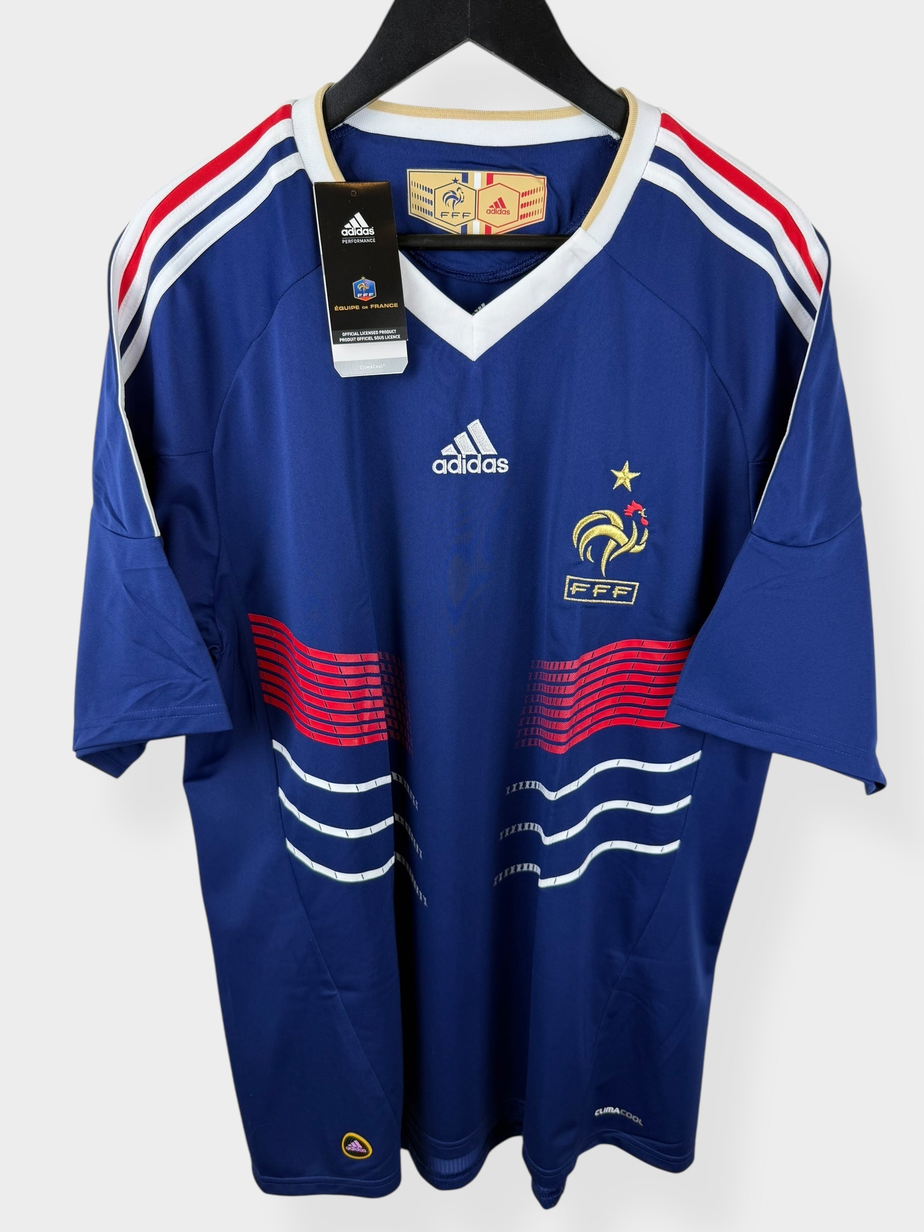 2009-10 FRANCE HOME SHIRT XL - Authentic Football Club