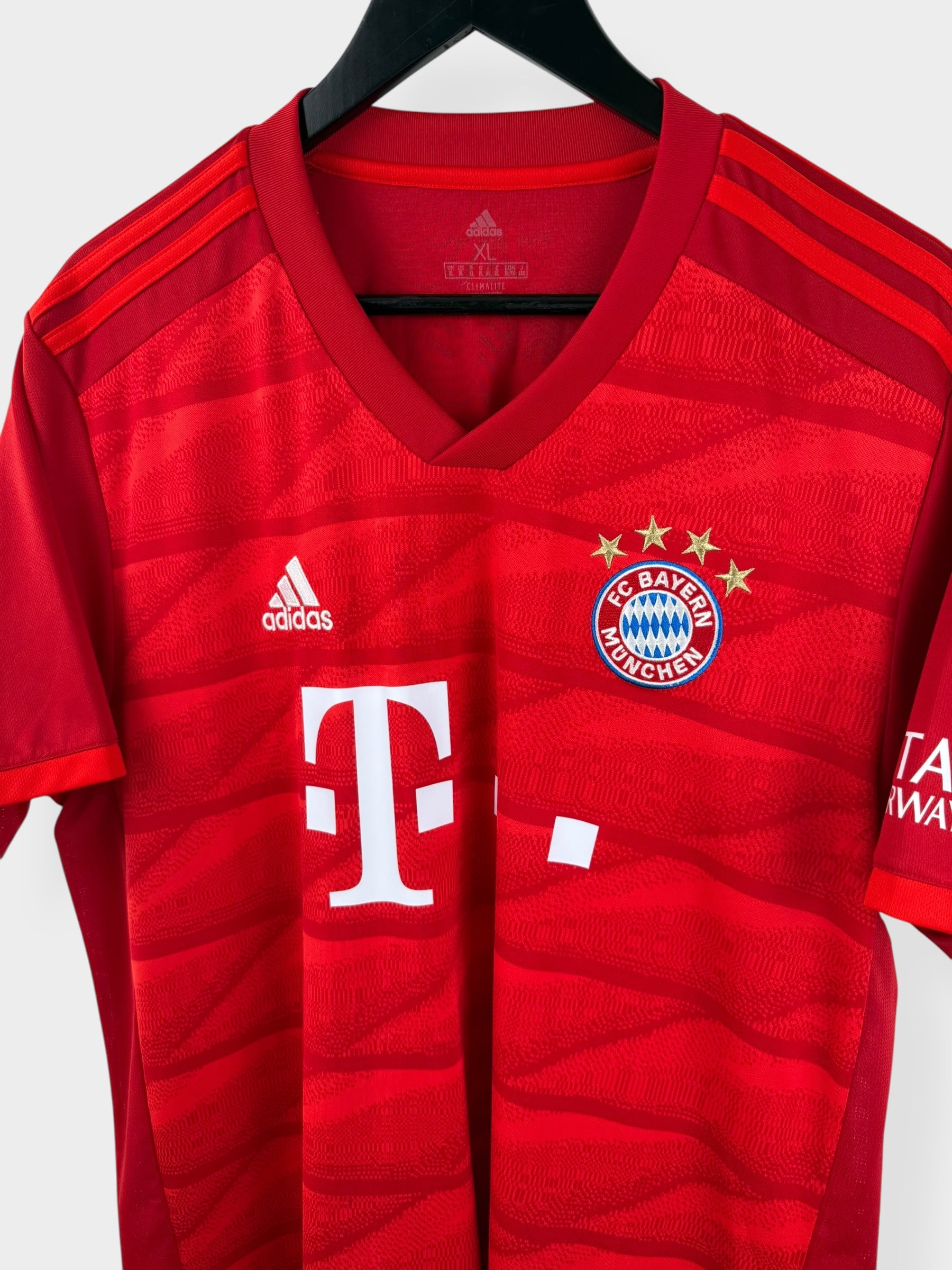 2019-20 BAYERN MUNICH HOME SHIRT ALABA #27 XL