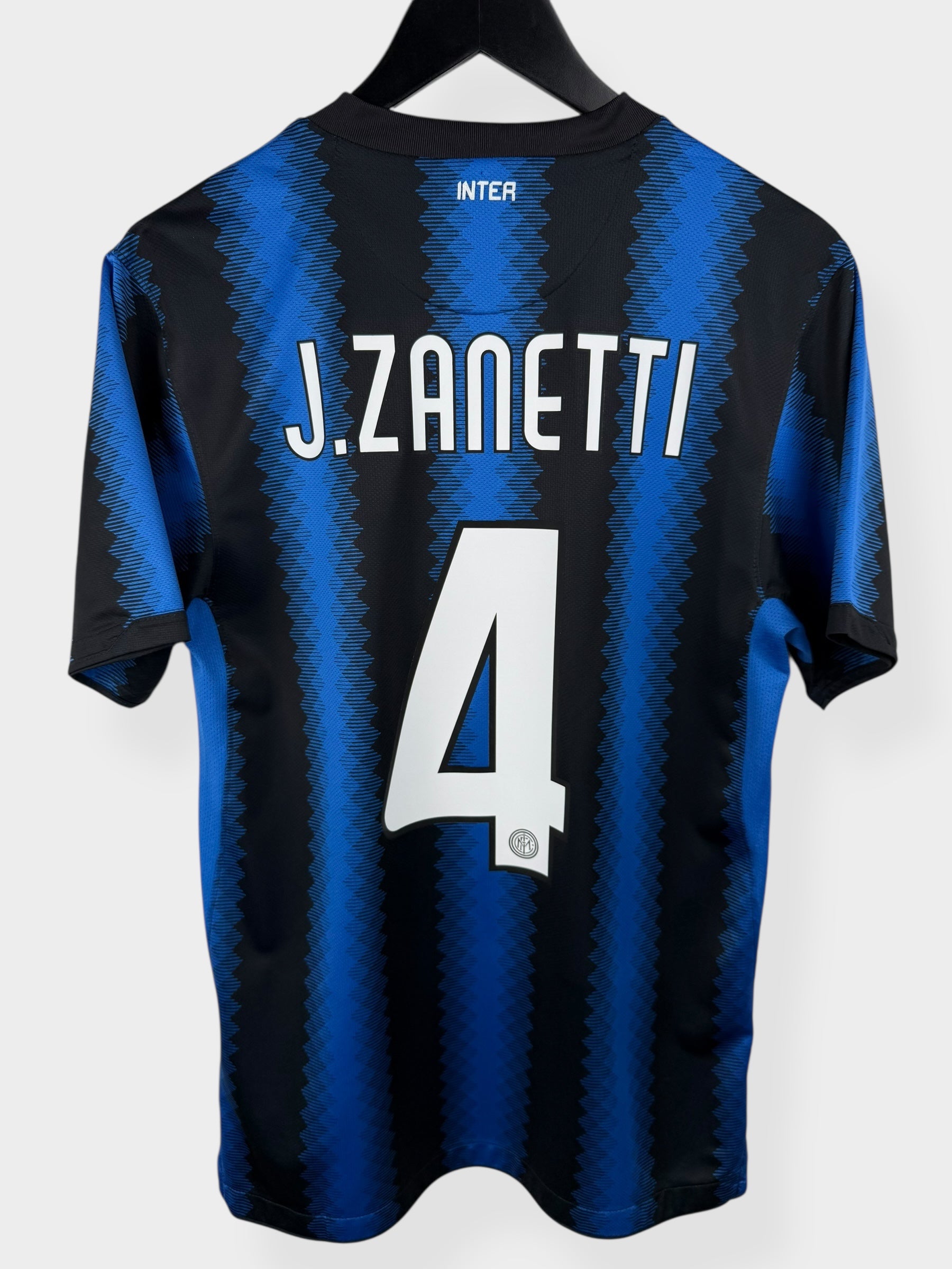 2010-11 INTER MILAN THUISSHIRT ZANETTI #4 S